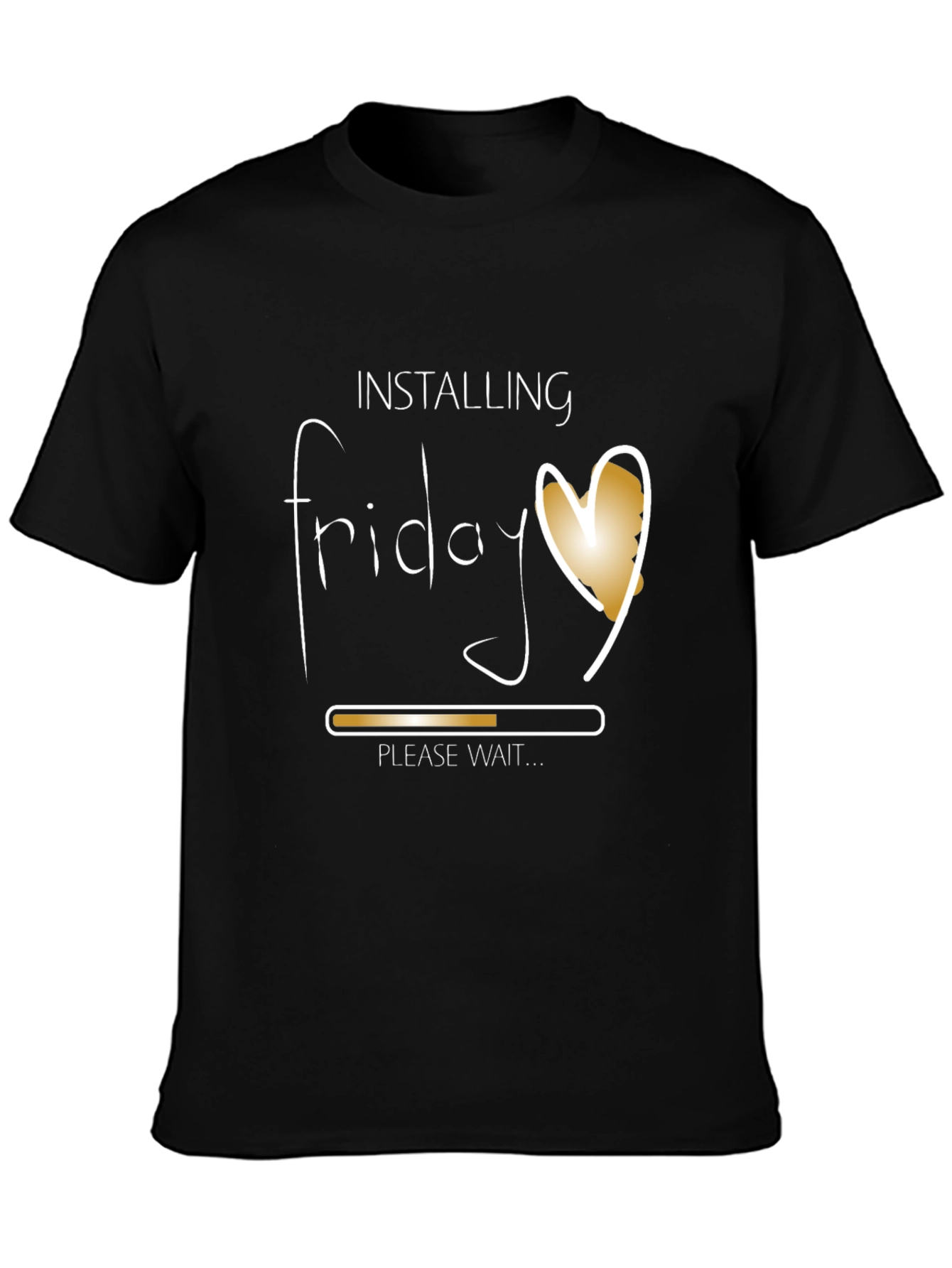 Installing Friday T-Shirt - Weekend Countdown