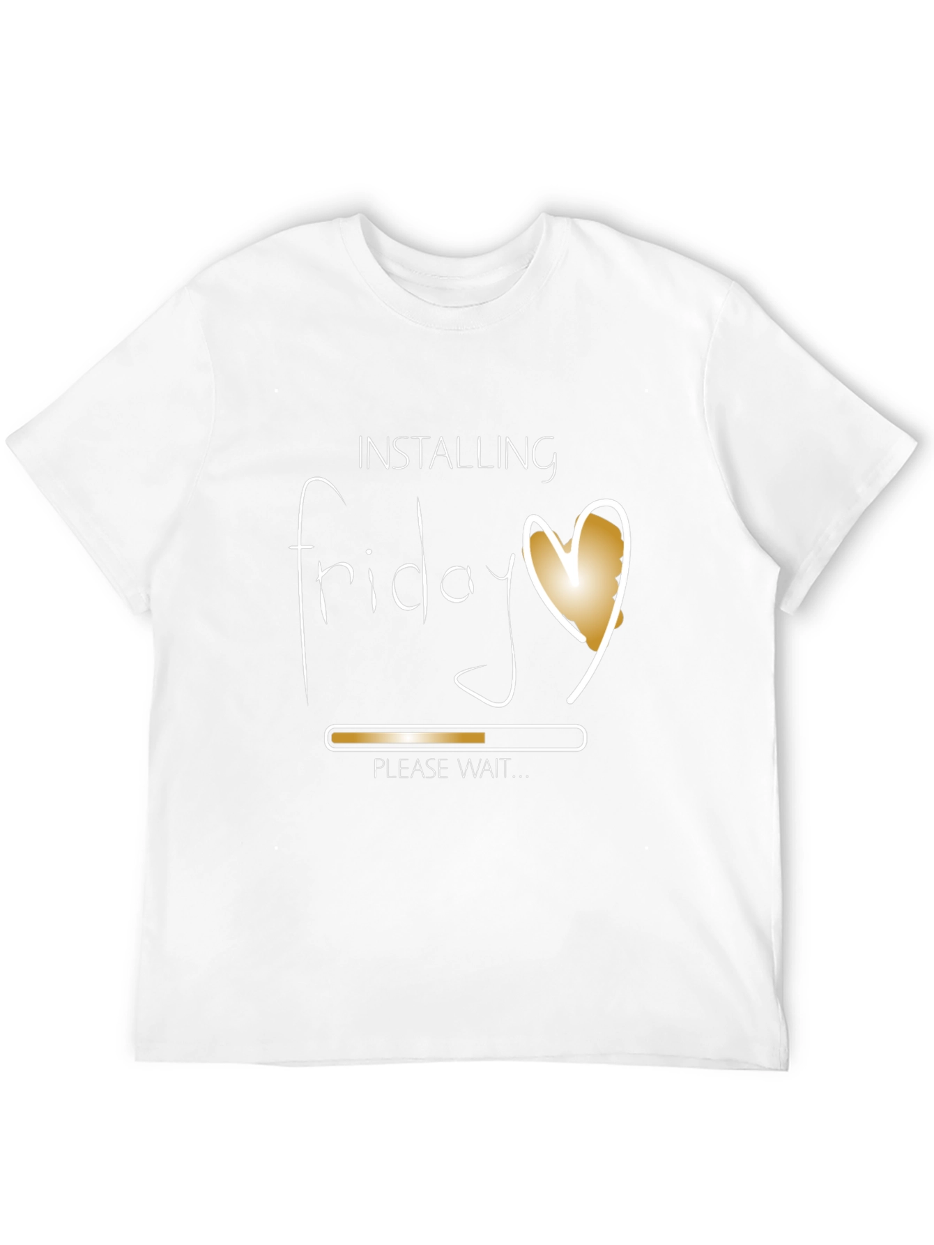 Installing Friday T-Shirt - Weekend Countdown