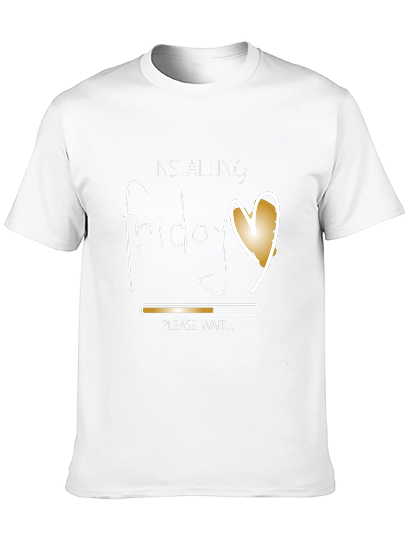 Installing Friday T-Shirt - Weekend Countdown