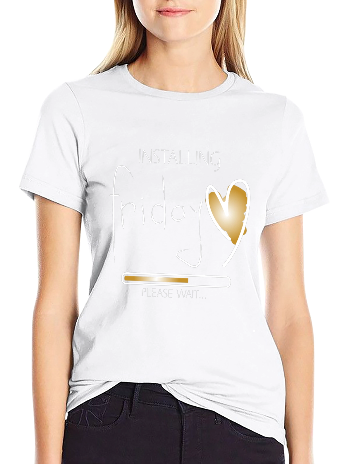 Installing Friday T-Shirt - Weekend Countdown