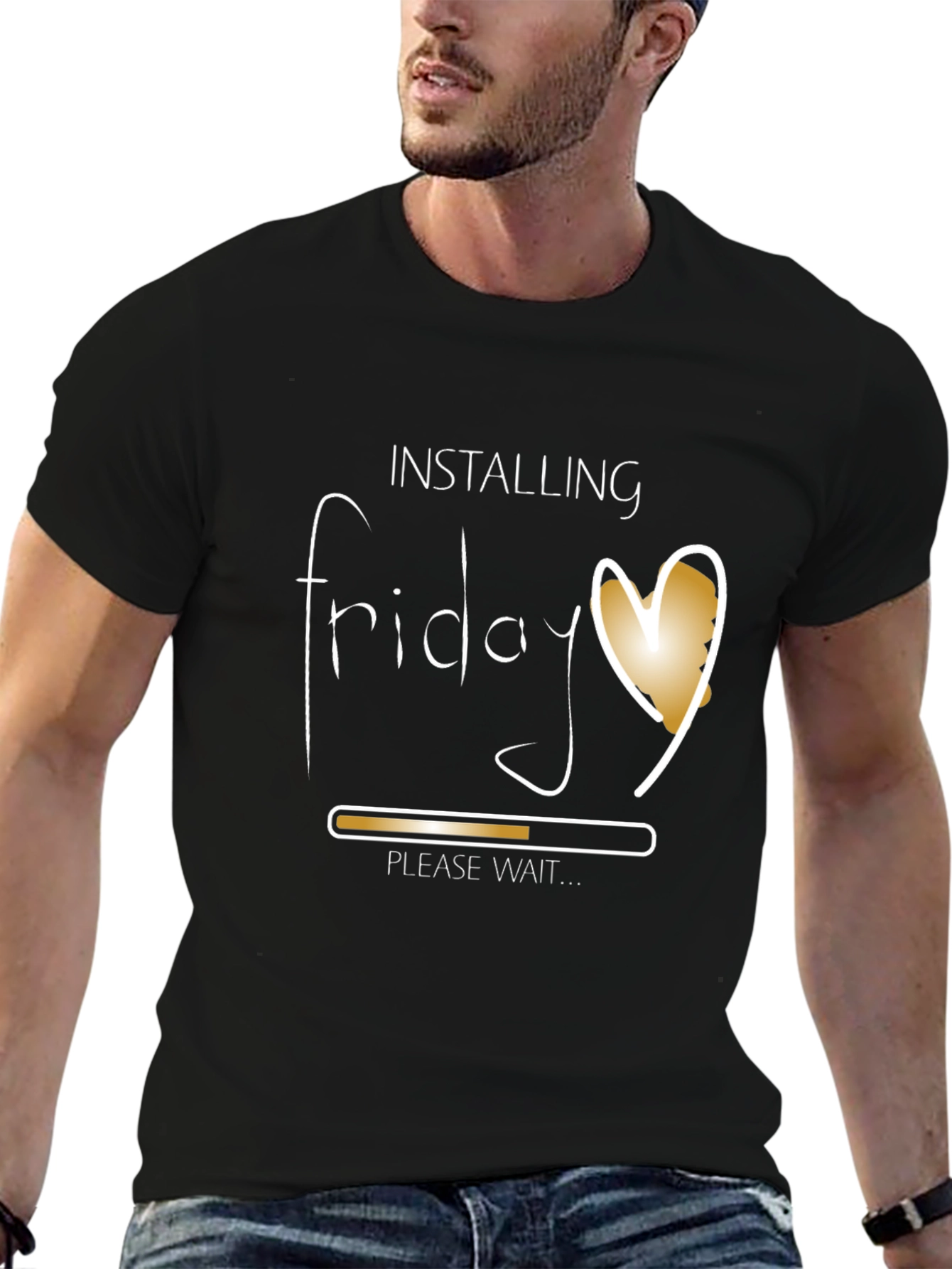 Installing Friday T-Shirt - Weekend Countdown