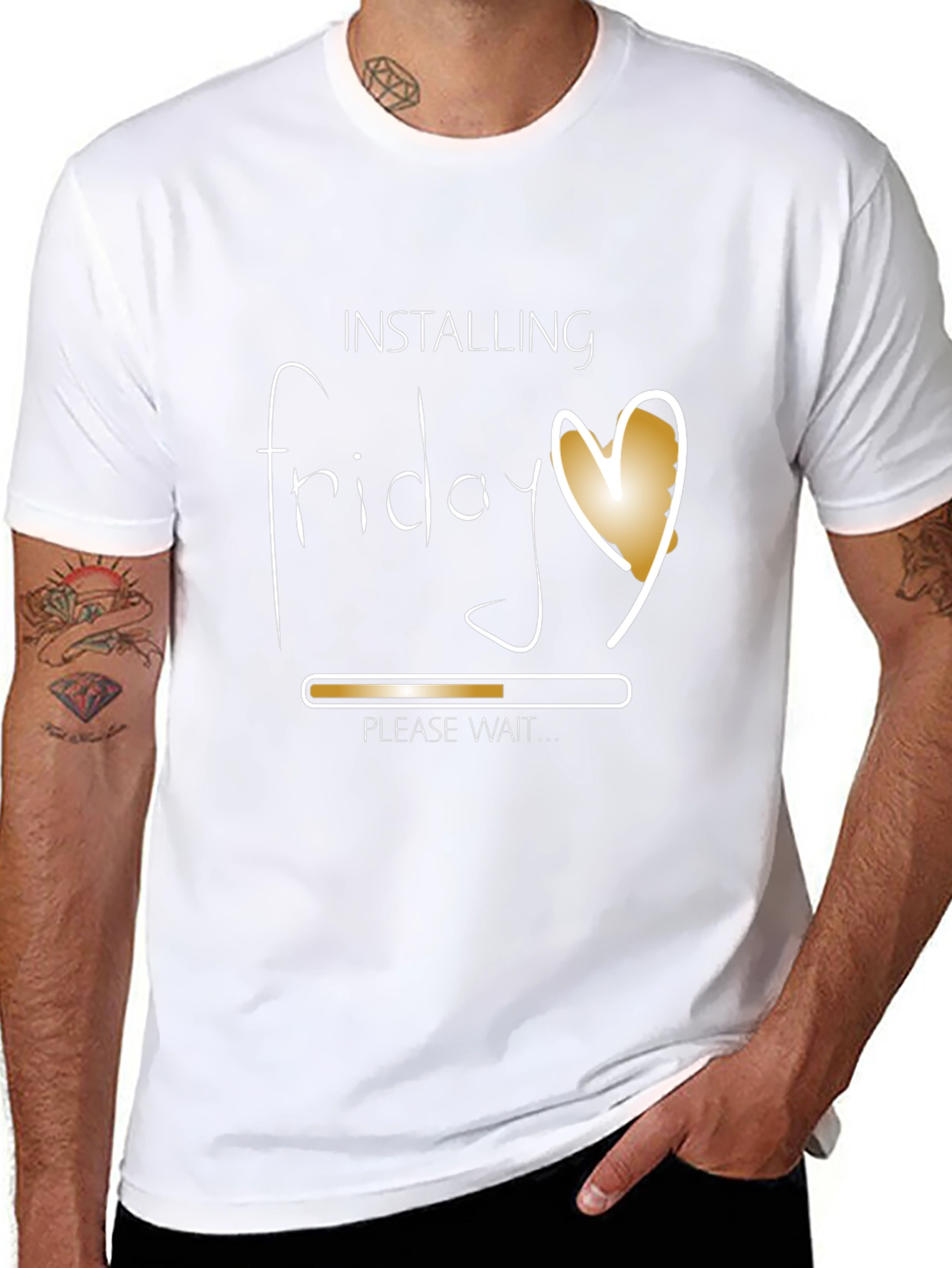 Installing Friday T-Shirt - Weekend Countdown