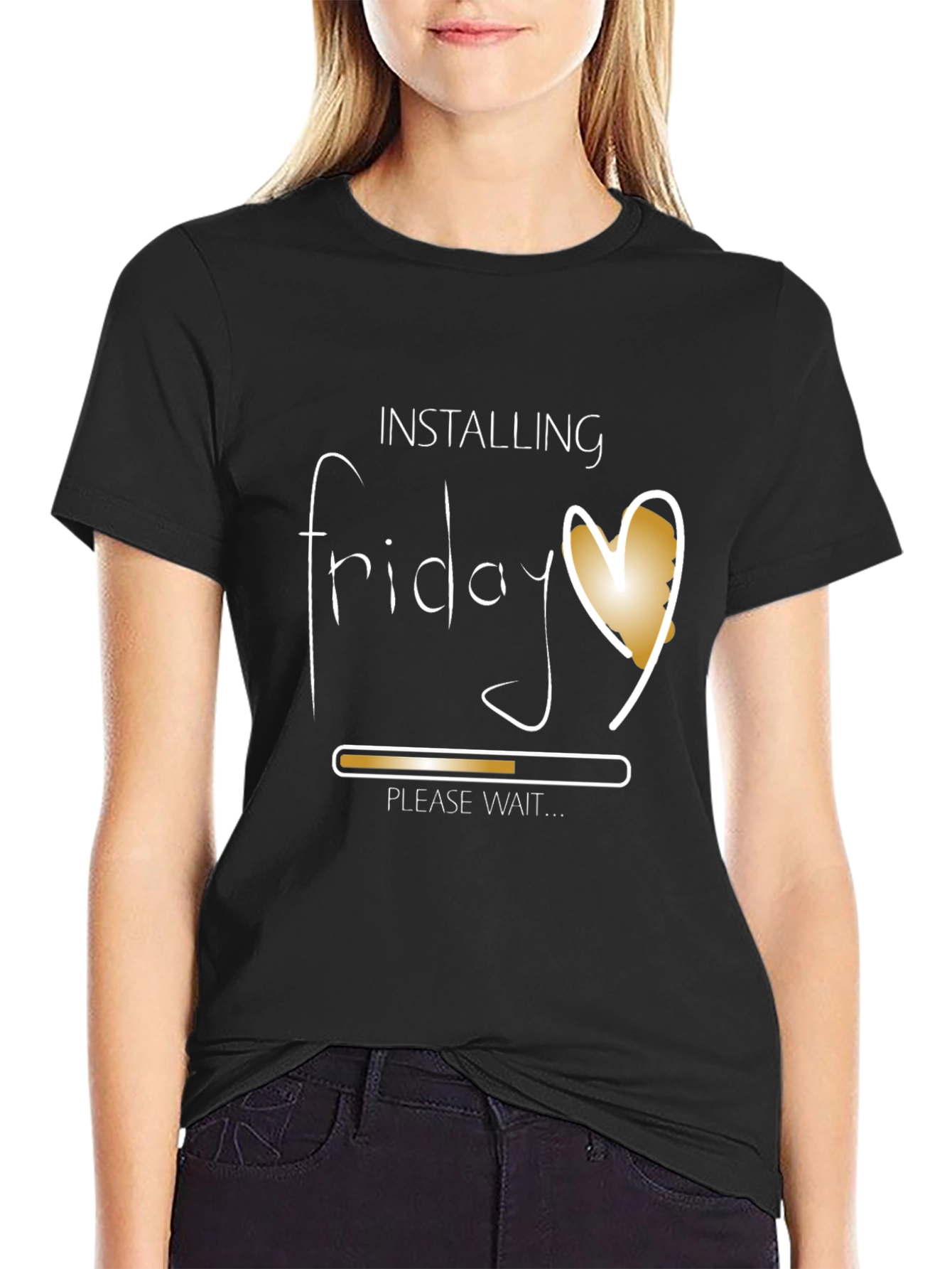 Installing Friday T-Shirt - Weekend Countdown