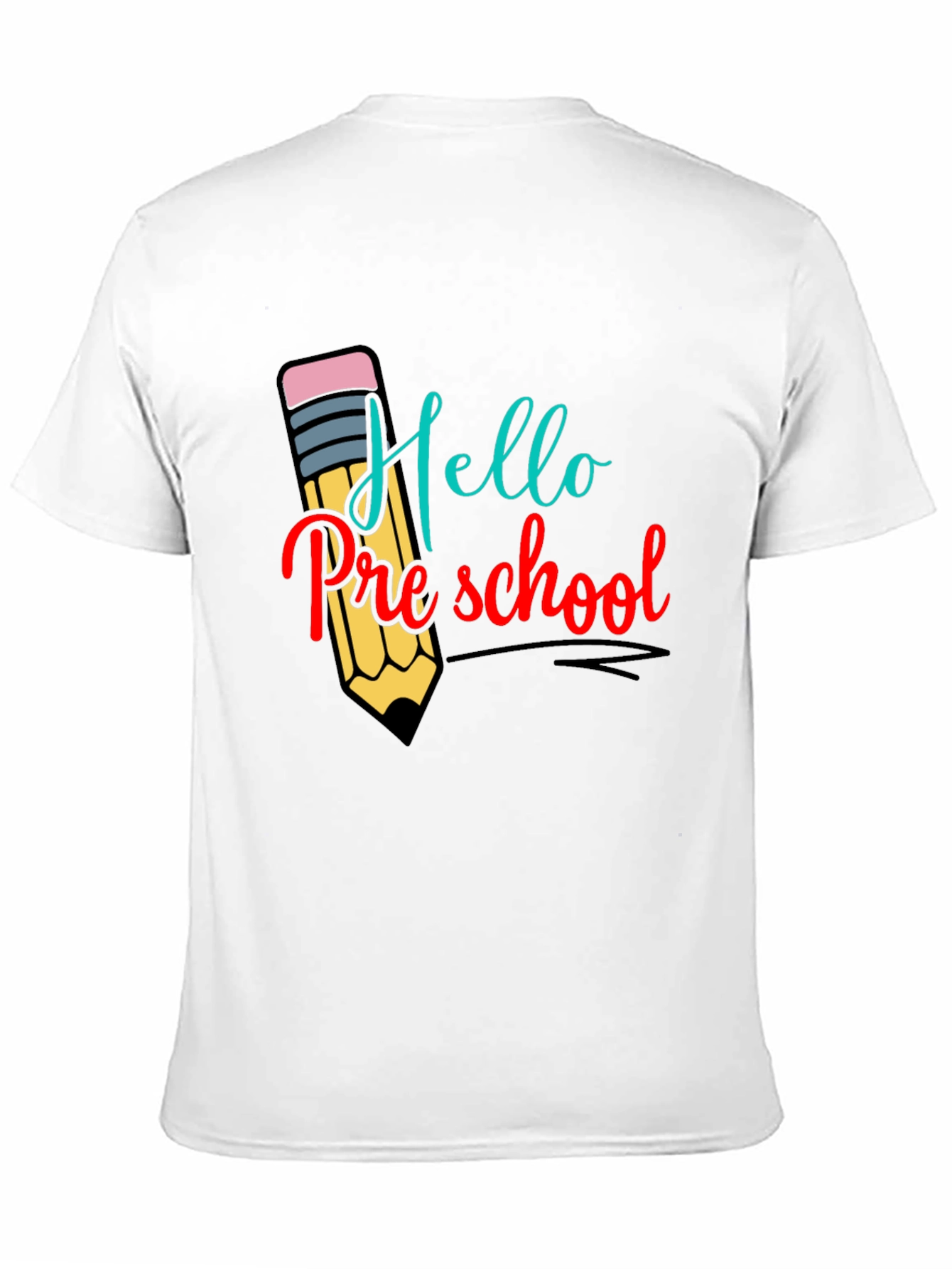 Hello Preschool T-Shirt Back to School Teacher Tee