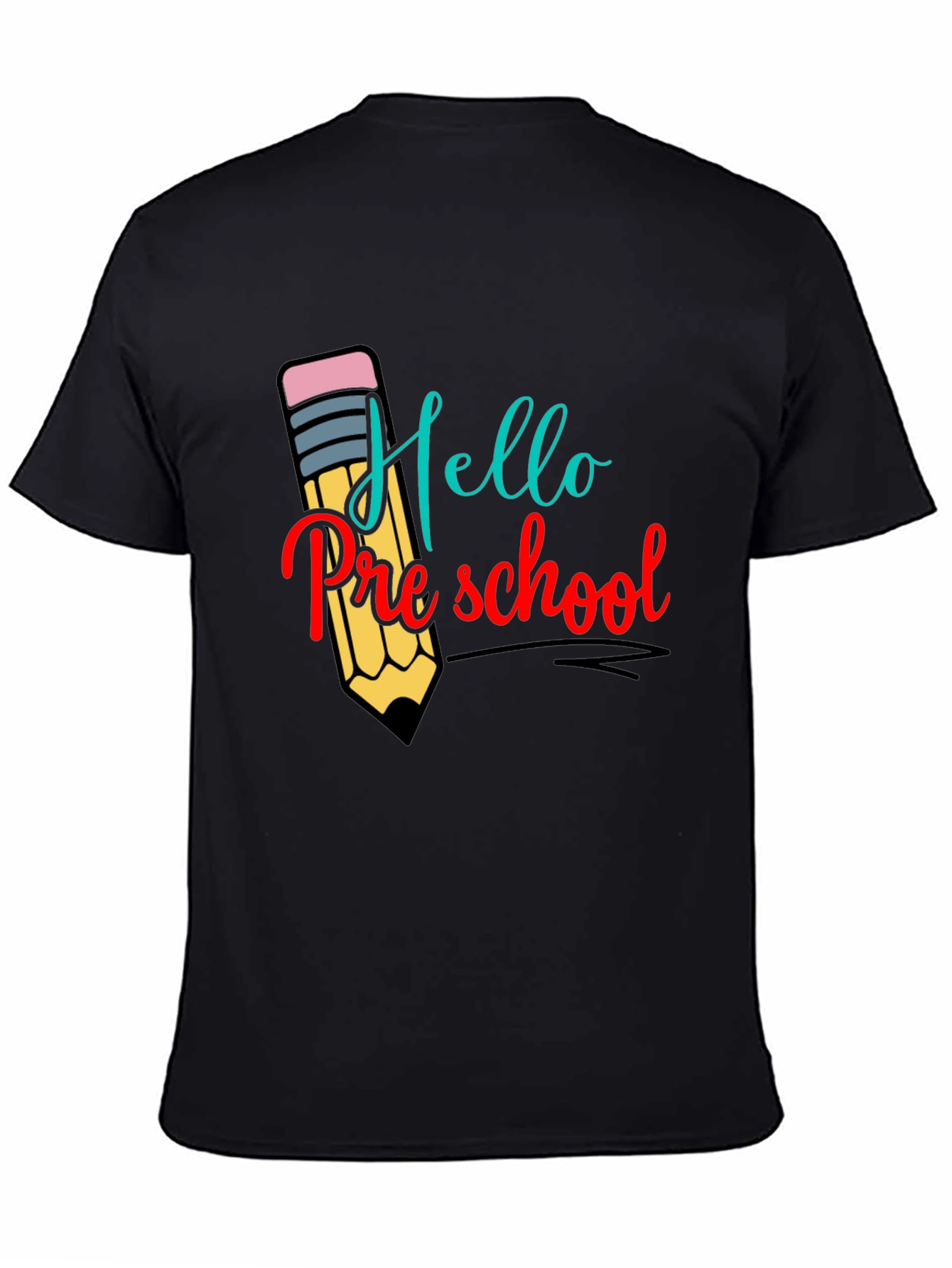 Hello Preschool T-Shirt Back to School Teacher Tee