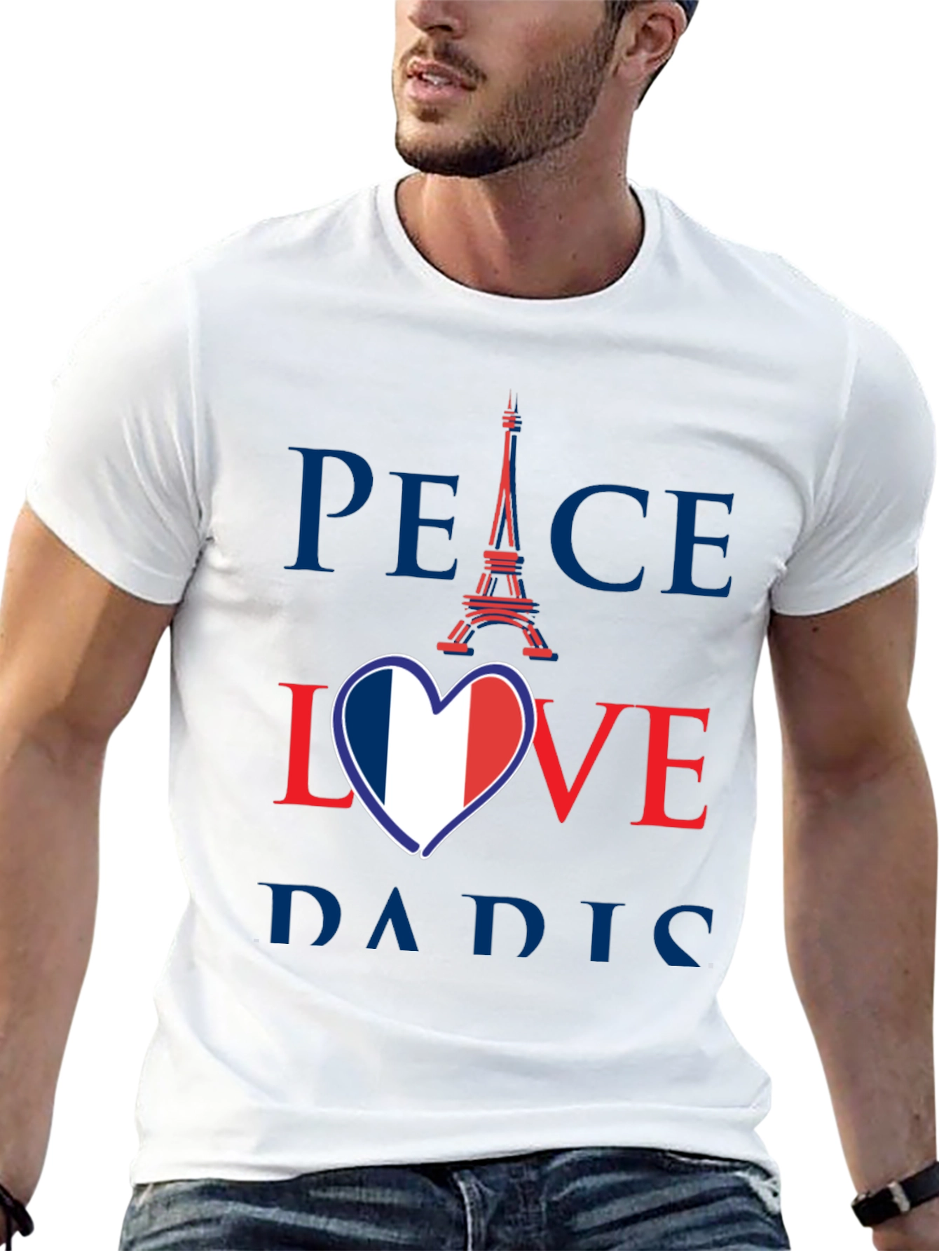 Peace Love Paris T-Shirt