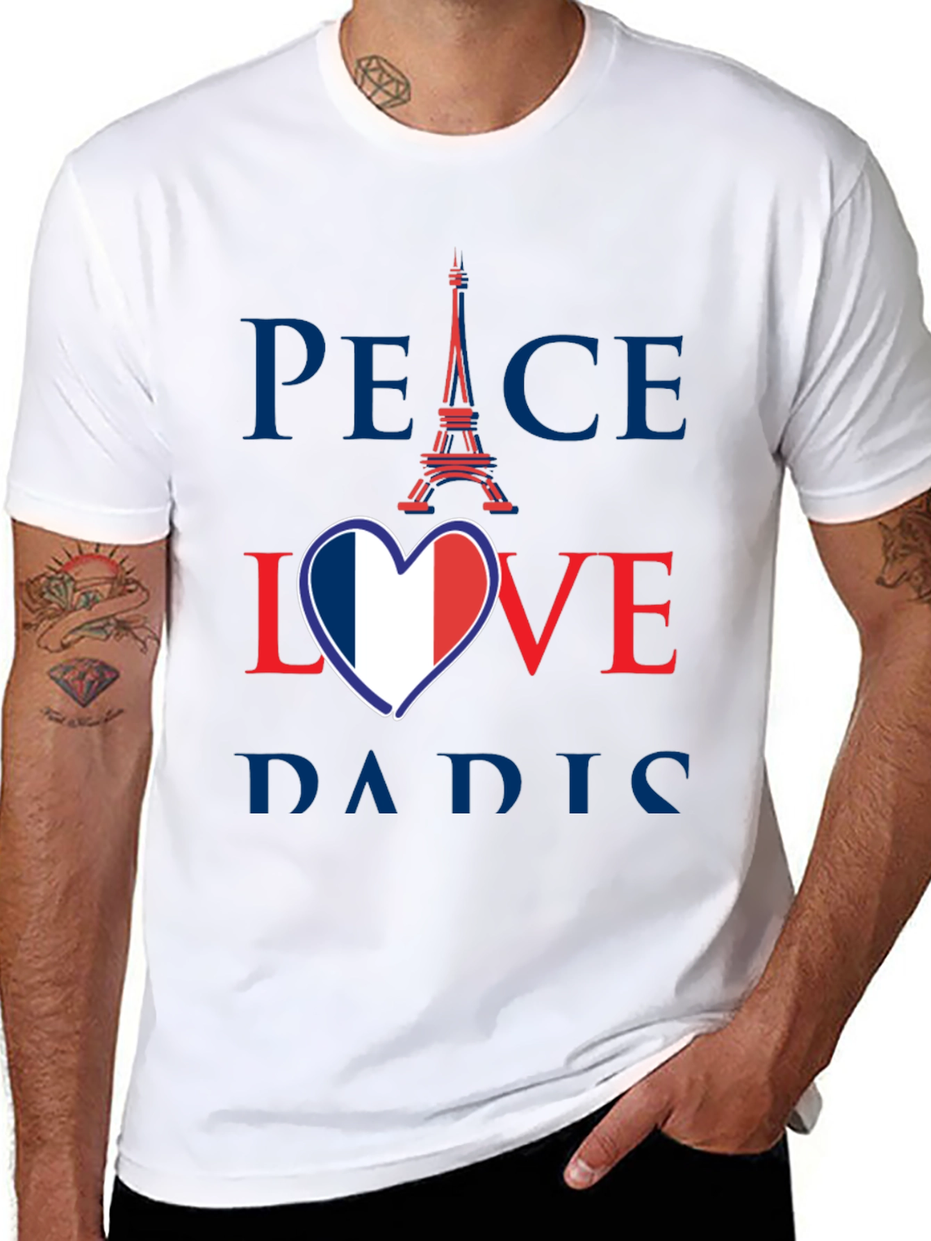 Peace Love Paris T-Shirt