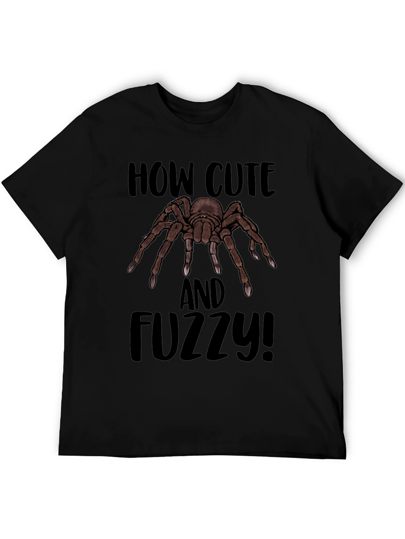 How Cute and Fuzzy Spider Graphic Tee