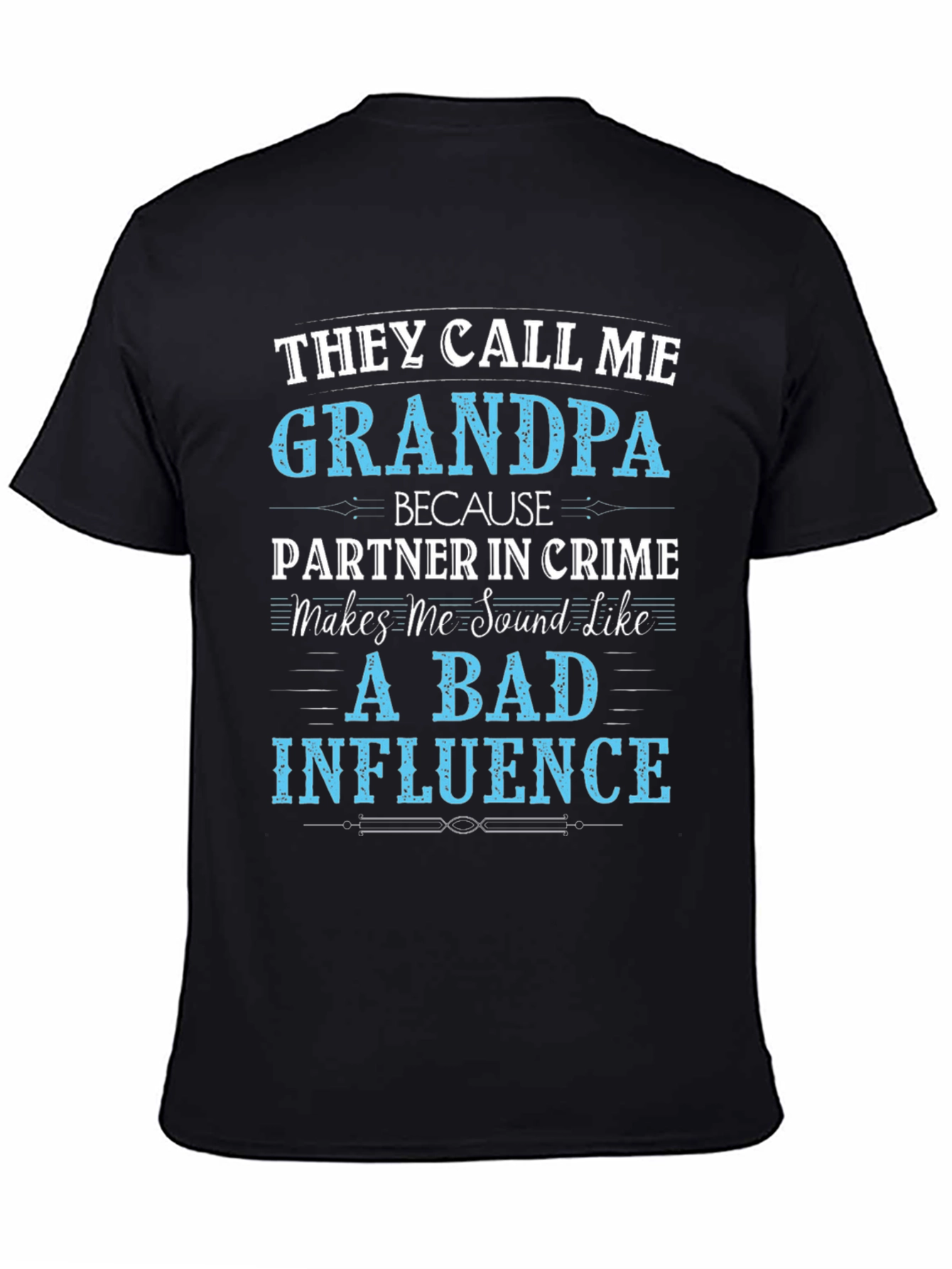 Grandpa Bad Influence Graphic Tee