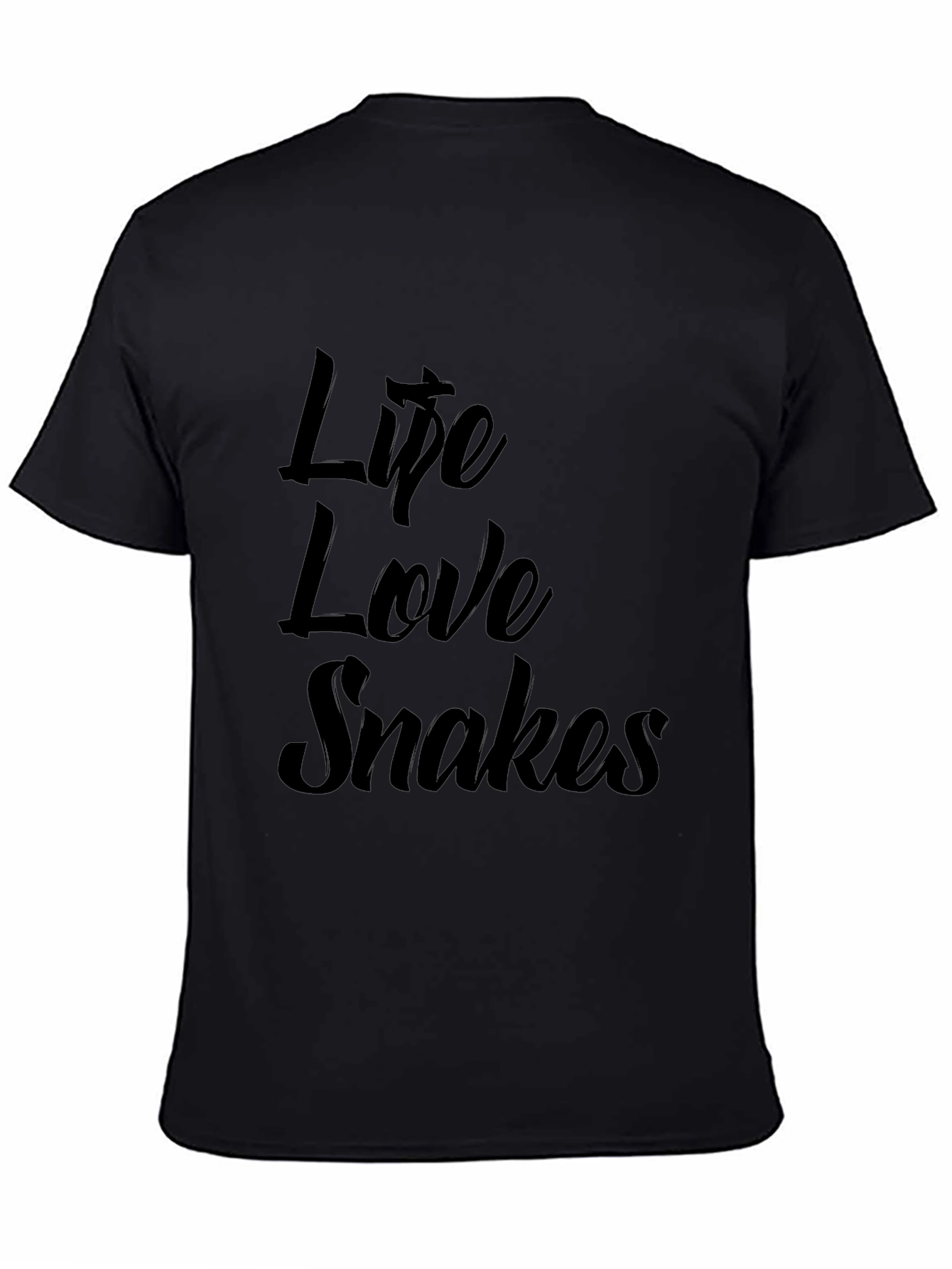 Life Love Snakes Graphic Tee - Soft Cotton Blend