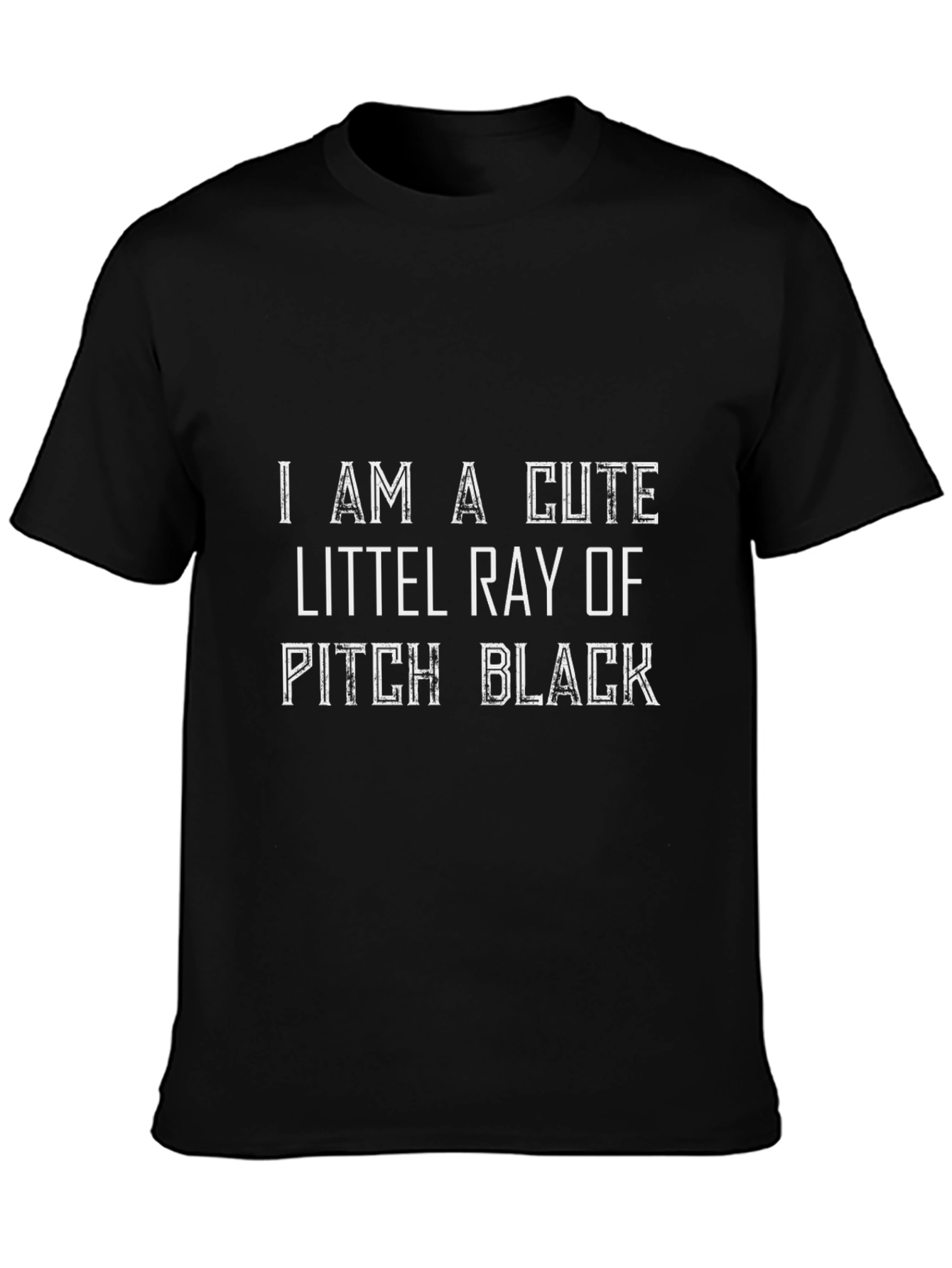 Cute Littel Ray of Pitch Black T-Shirt