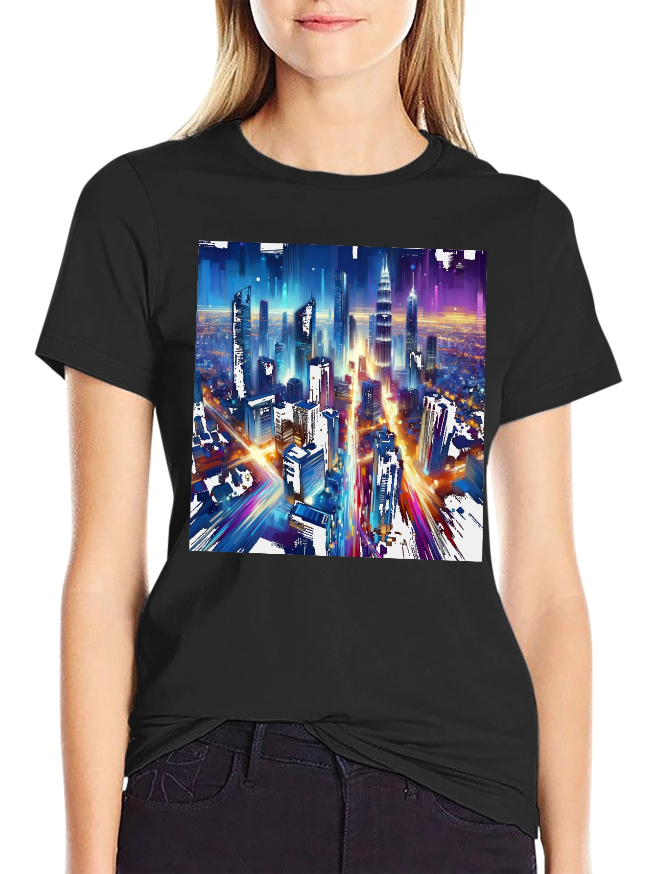Cityscape Graphic T-Shirt