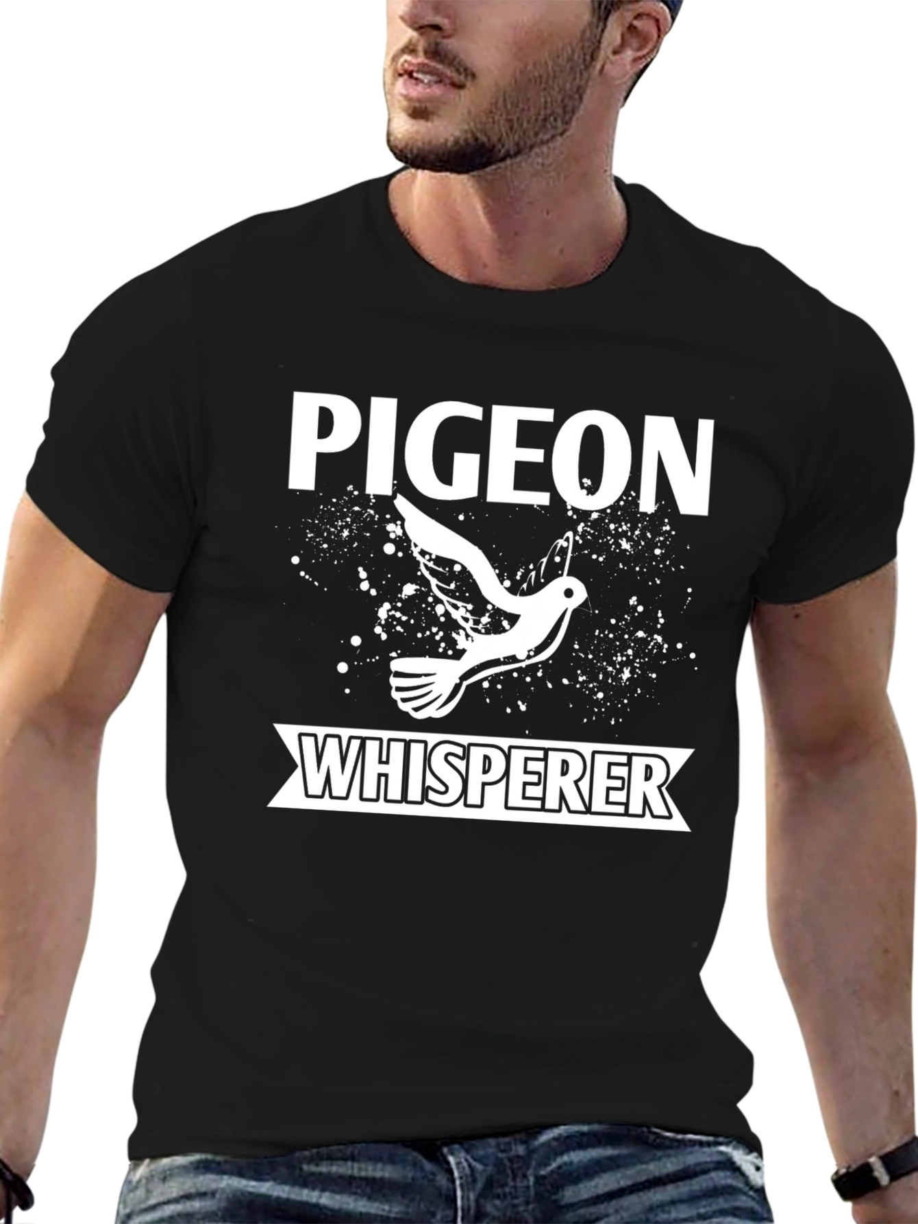 Pigeon Whisperer Graphic Tee - Bird Lover Shirt