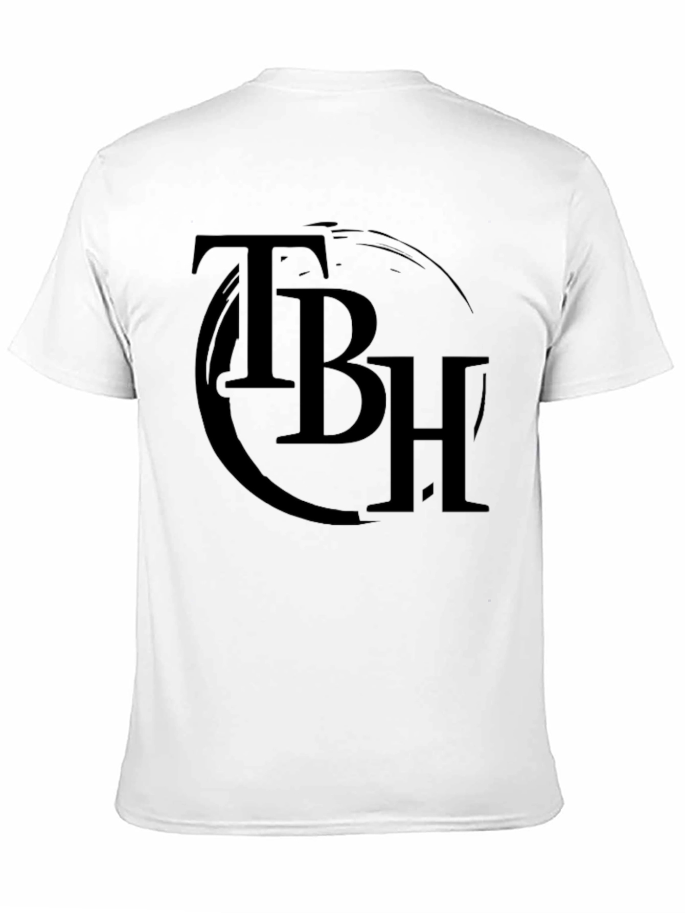 TBH Black Graphic Tee - Casual Style