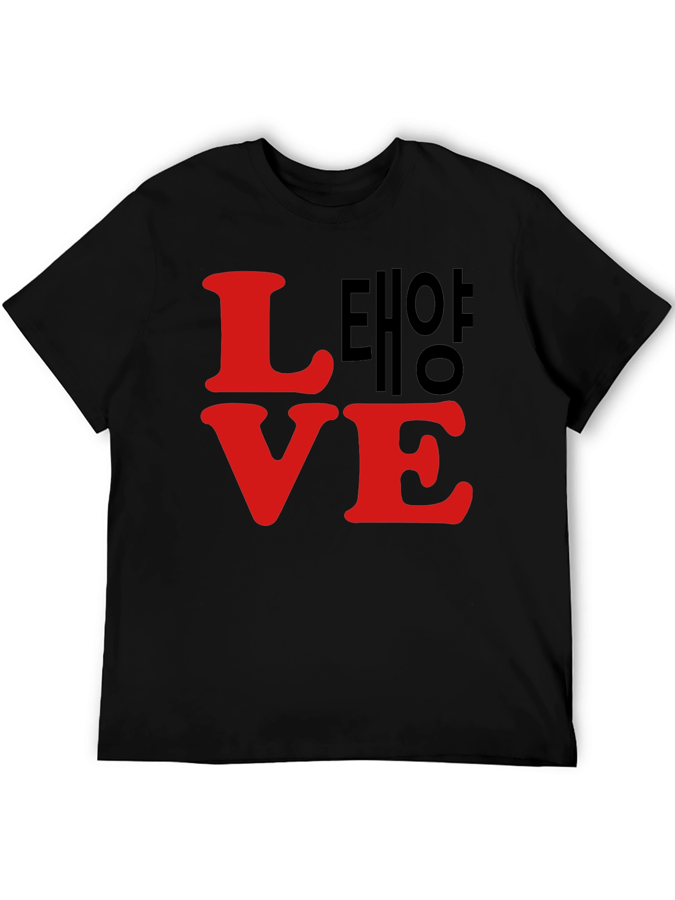 Love Taeyang Black T-Shirt