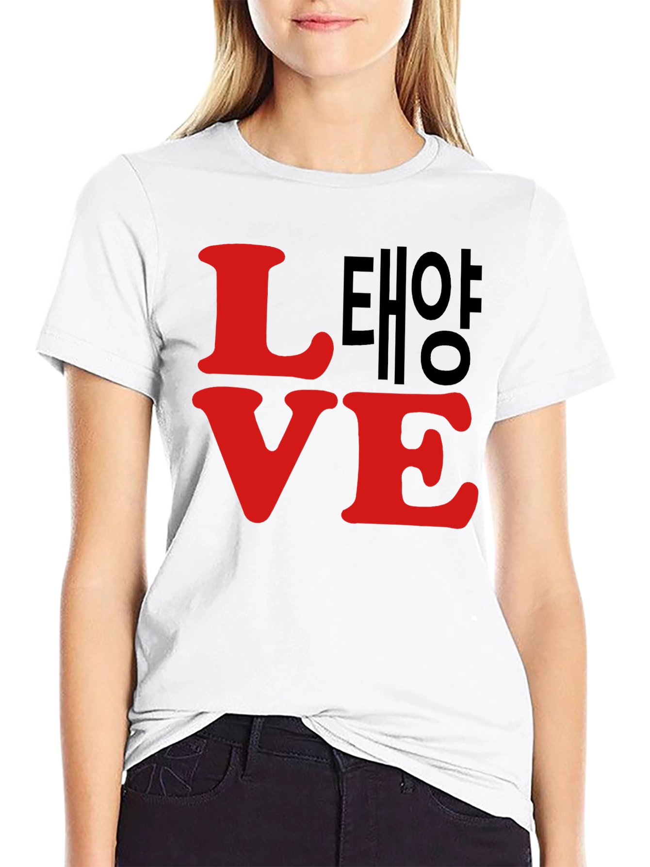 Love Taeyang Black T-Shirt