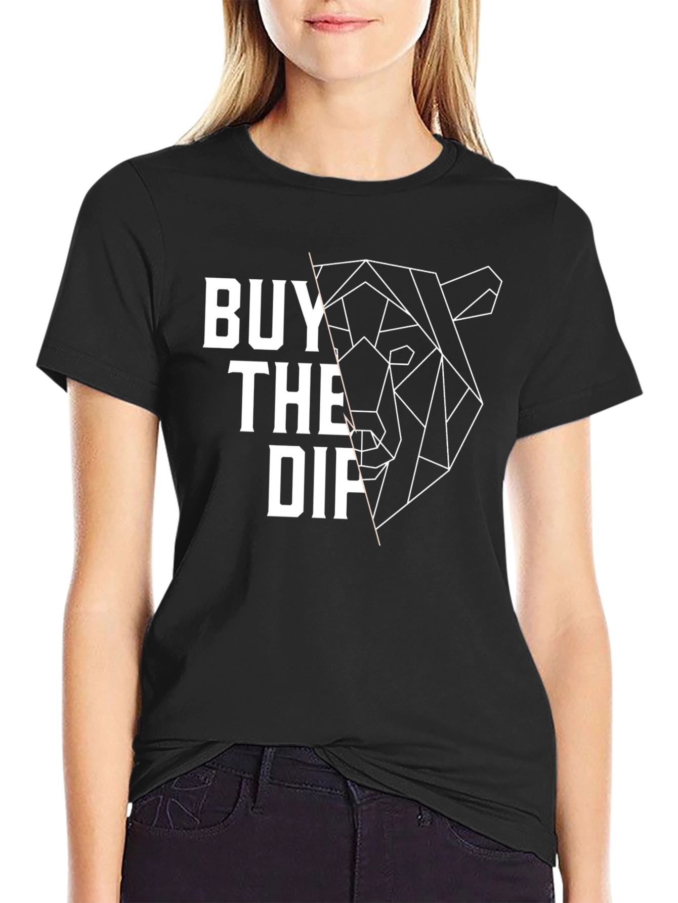 Buy the Dip Bear Graphic T-Shirt