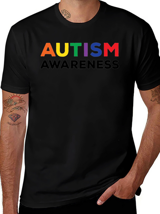 Autism Awareness Graphic Tee - Colorful Support Shirt