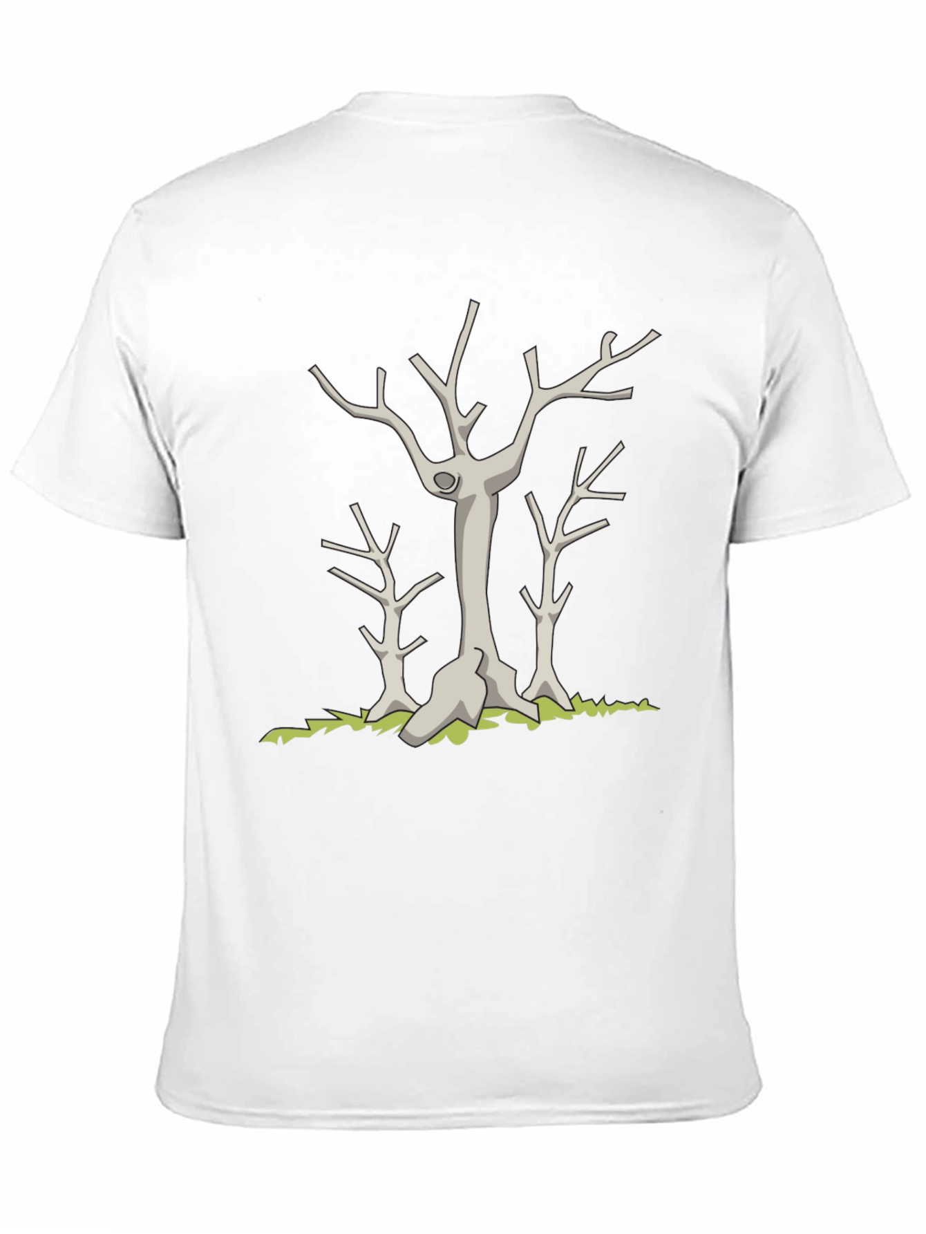 Dead Trees Graphic Black T-Shirt