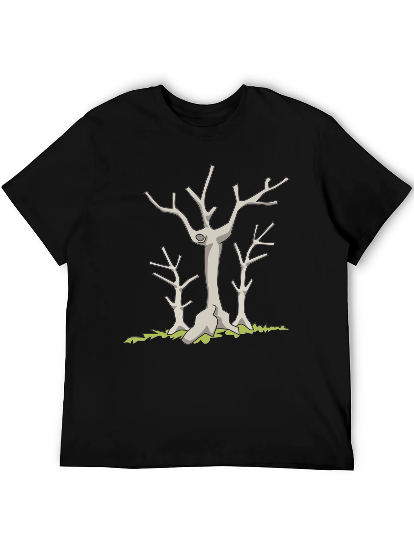 Dead Trees Graphic Black T-Shirt