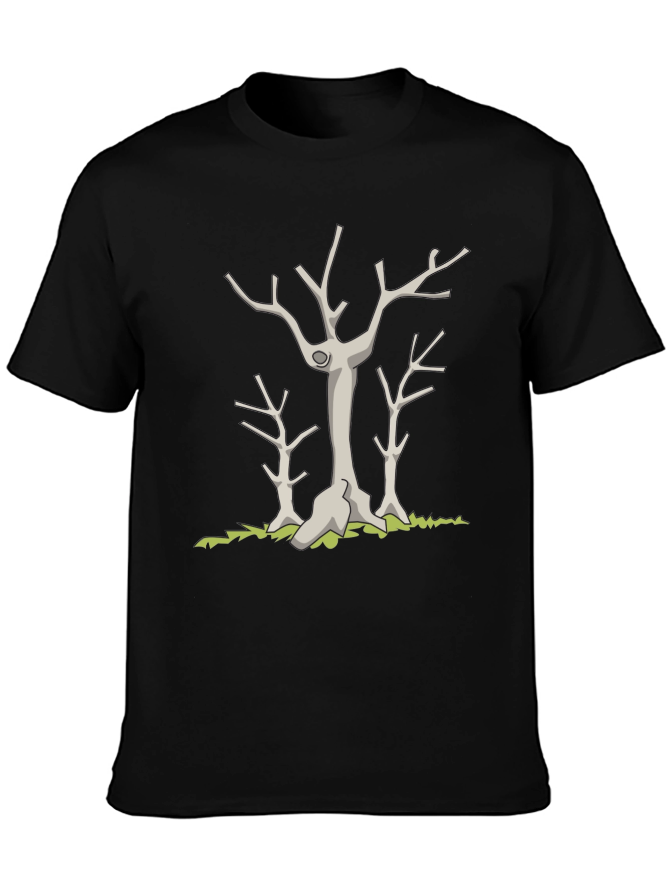 Dead Trees Graphic Black T-Shirt