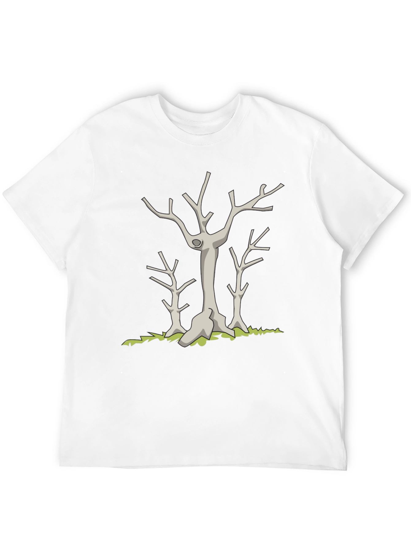 Dead Trees Graphic Black T-Shirt
