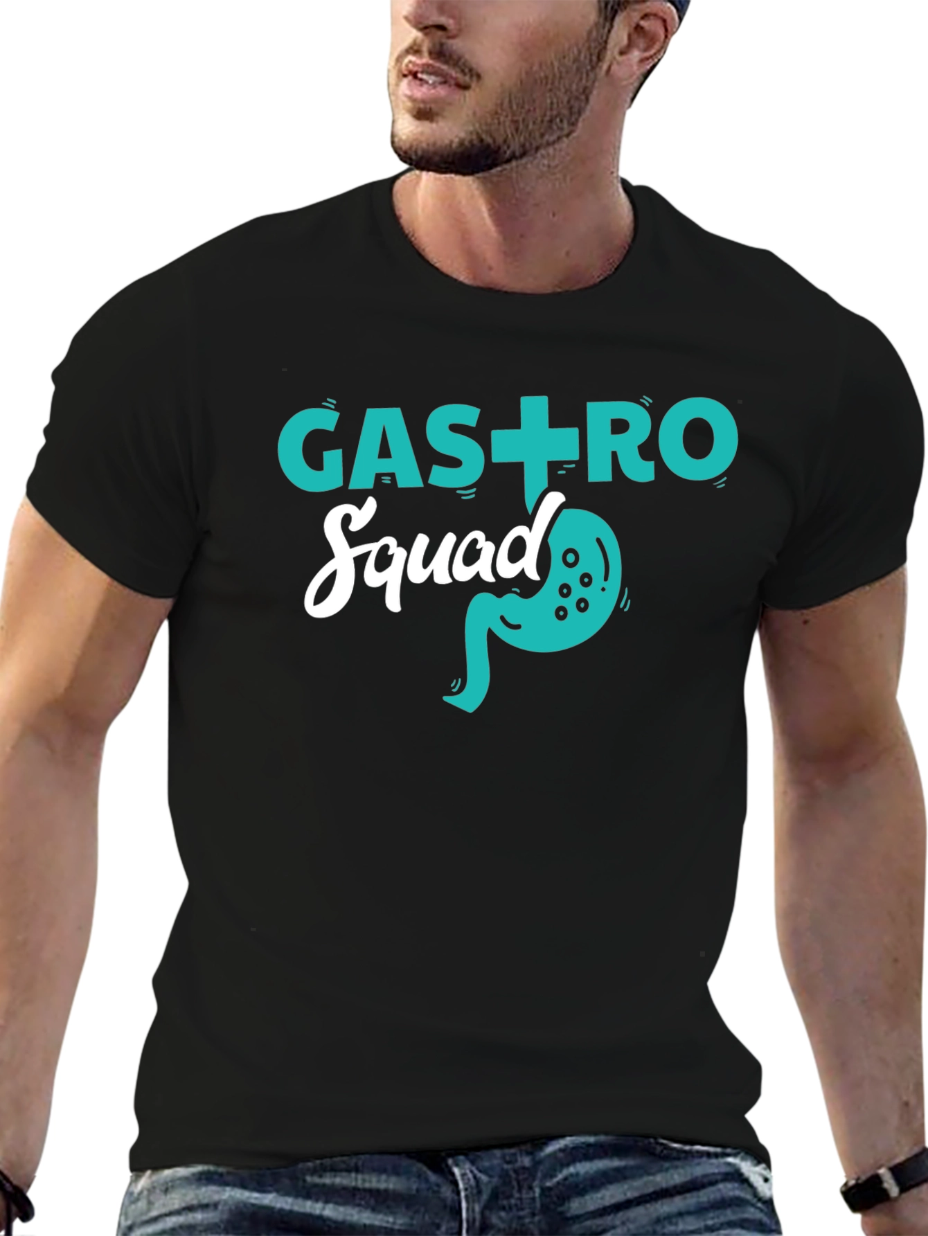 Gastro Squad T-Shirt - Black Cotton Tee