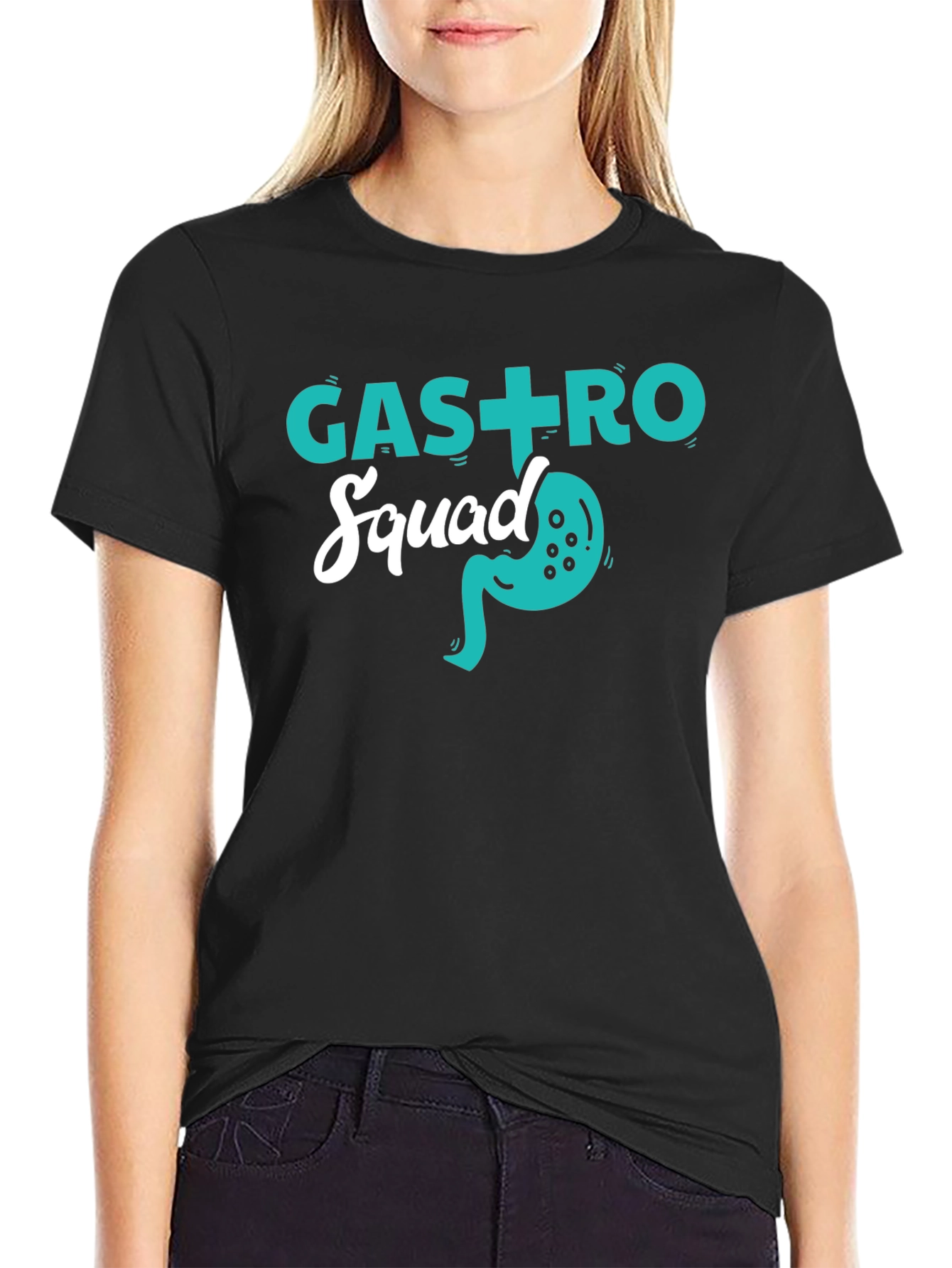 Gastro Squad T-Shirt - Black Cotton Tee