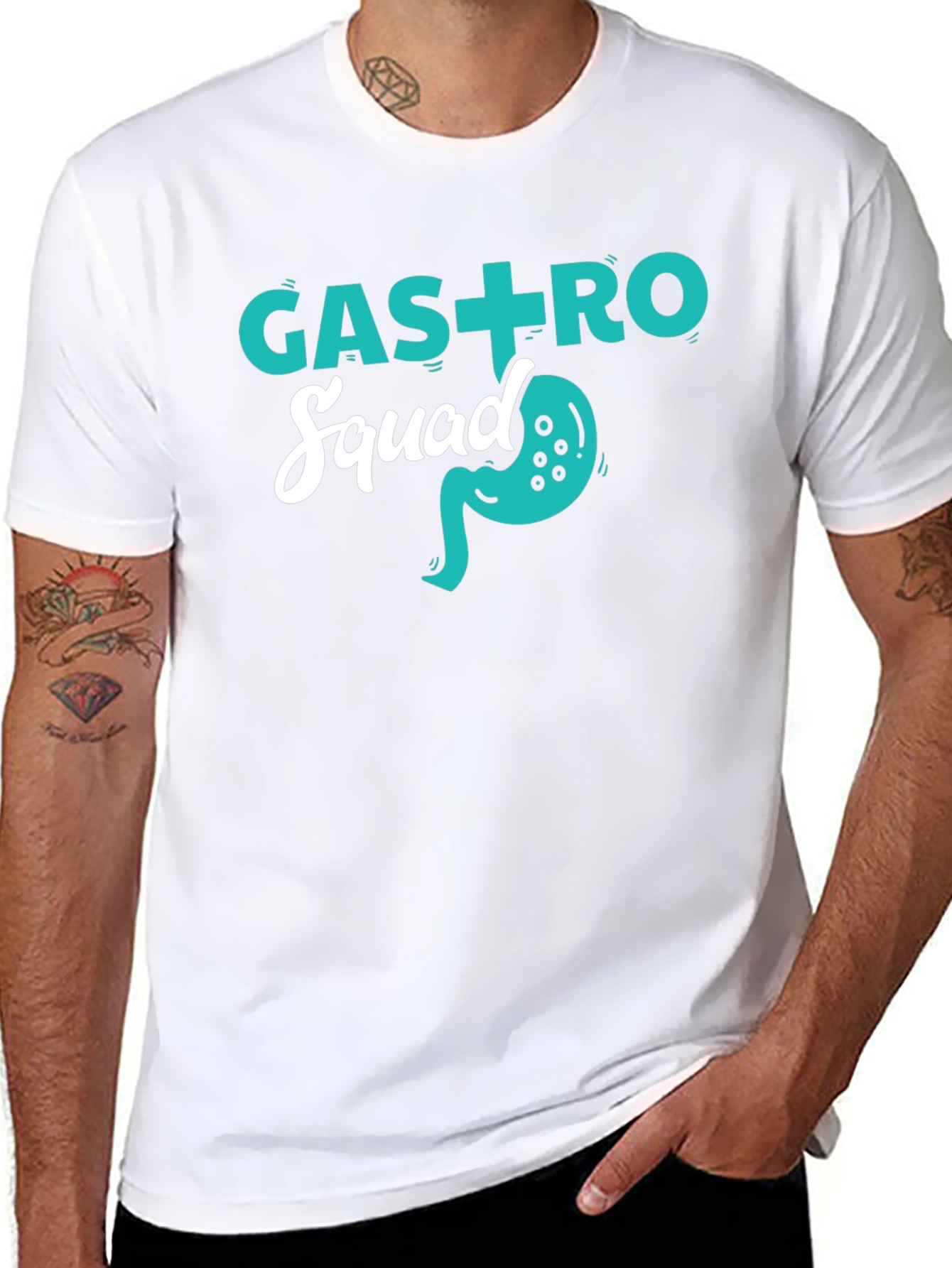 Gastro Squad T-Shirt - Black Cotton Tee