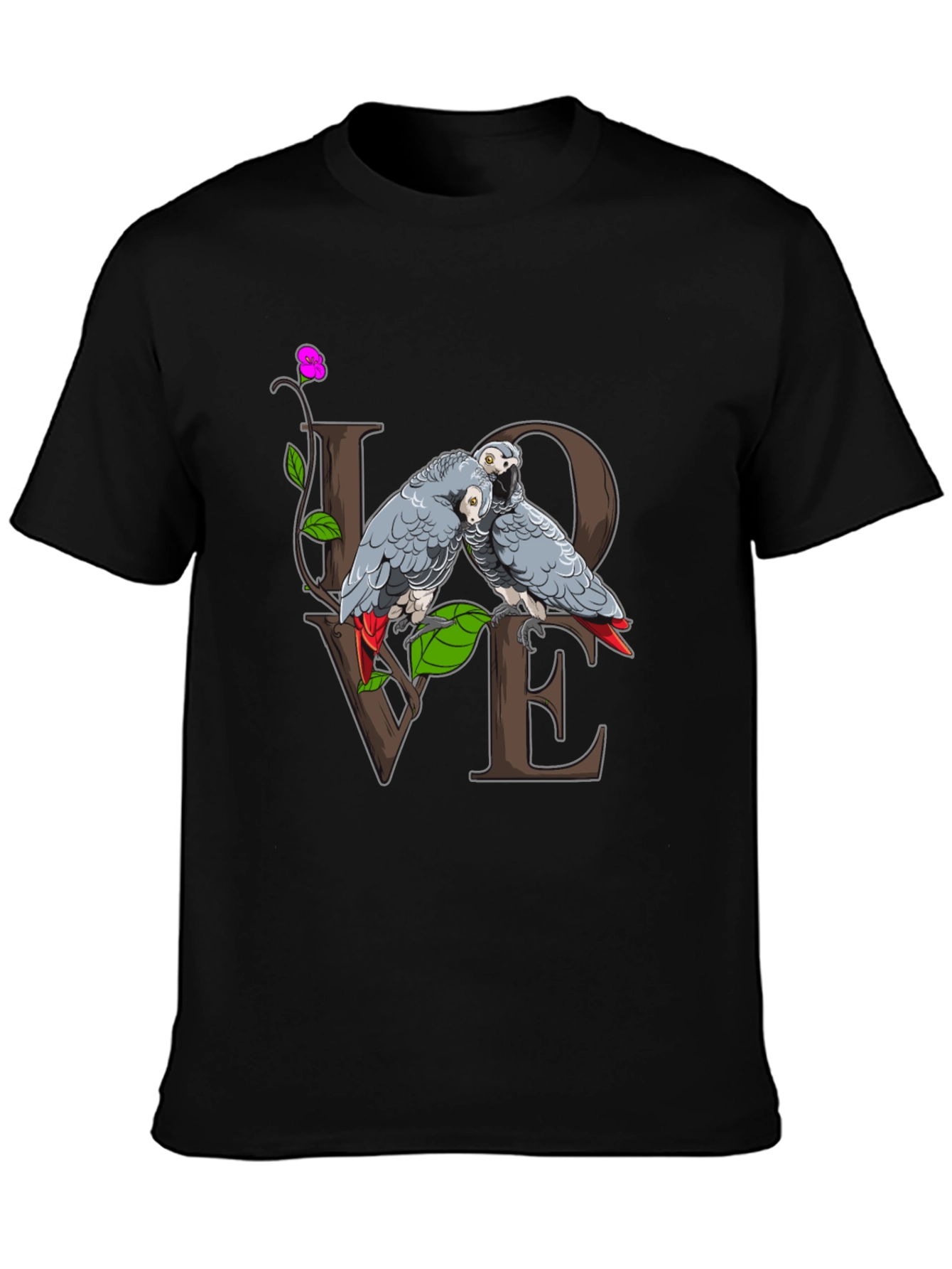 Love Birds Graphic T-Shirt
