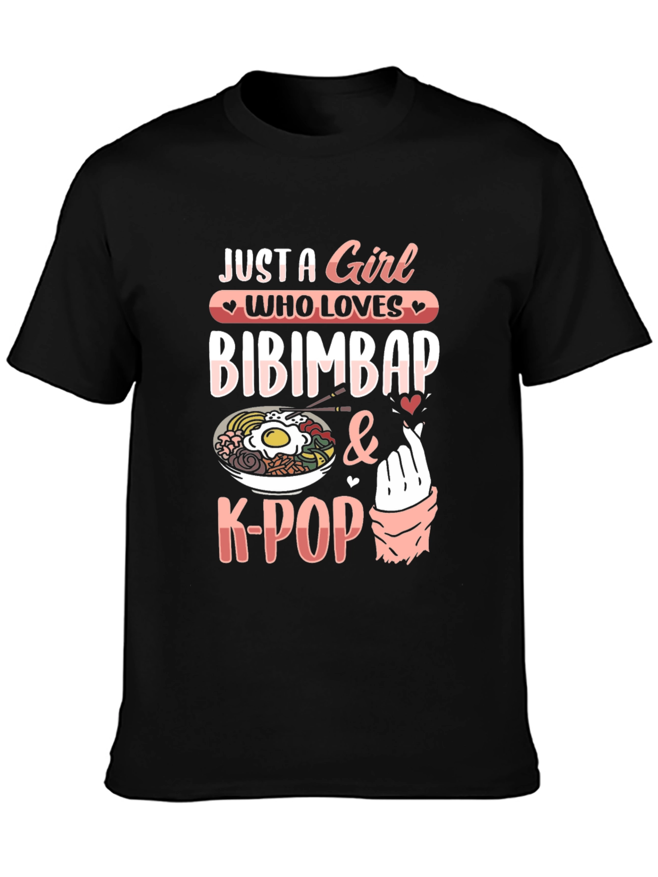 Bibimbap & K-Pop Lover T-Shirt