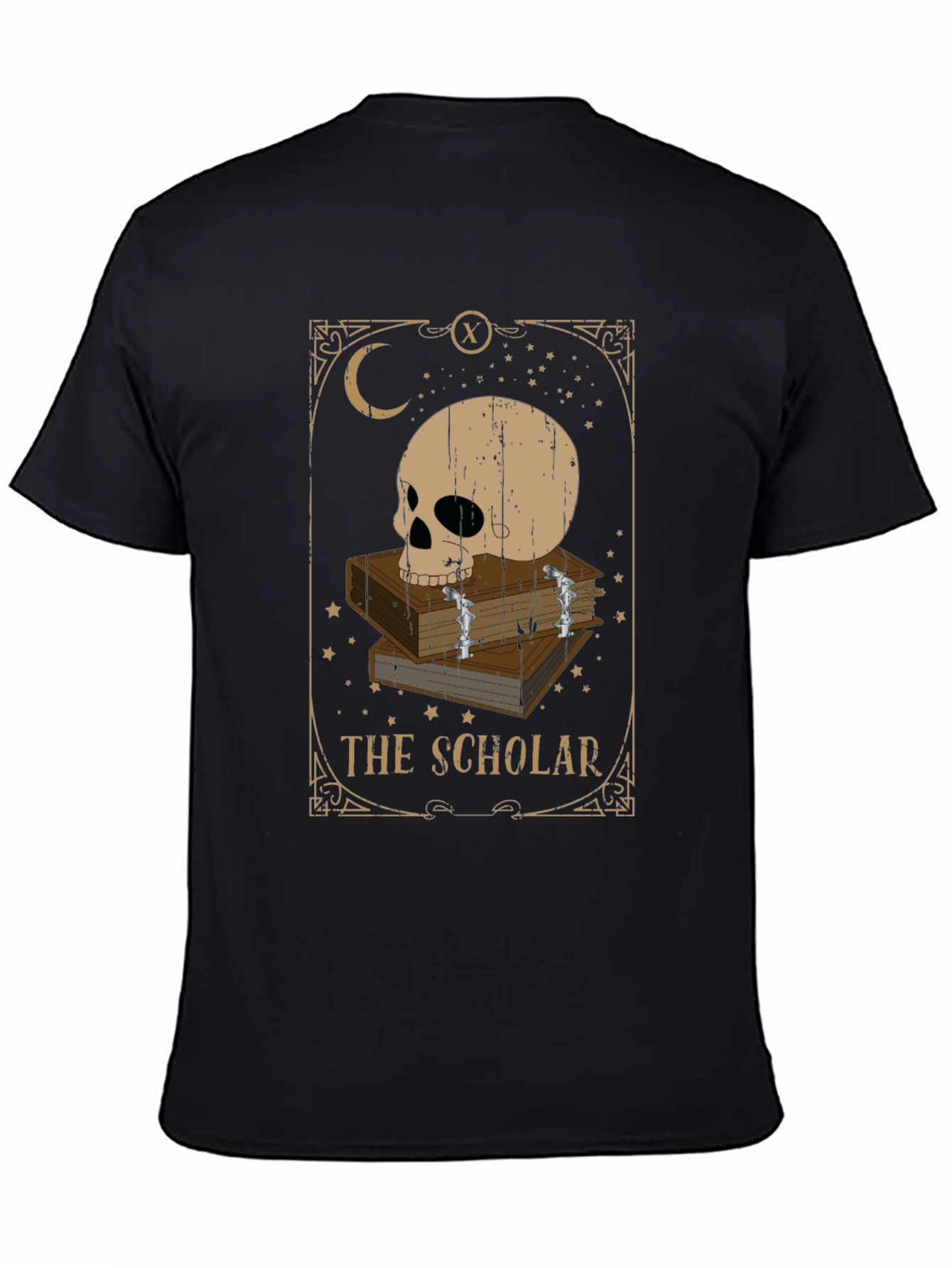 The Scholar Tarot Card Graphic T-Shirt