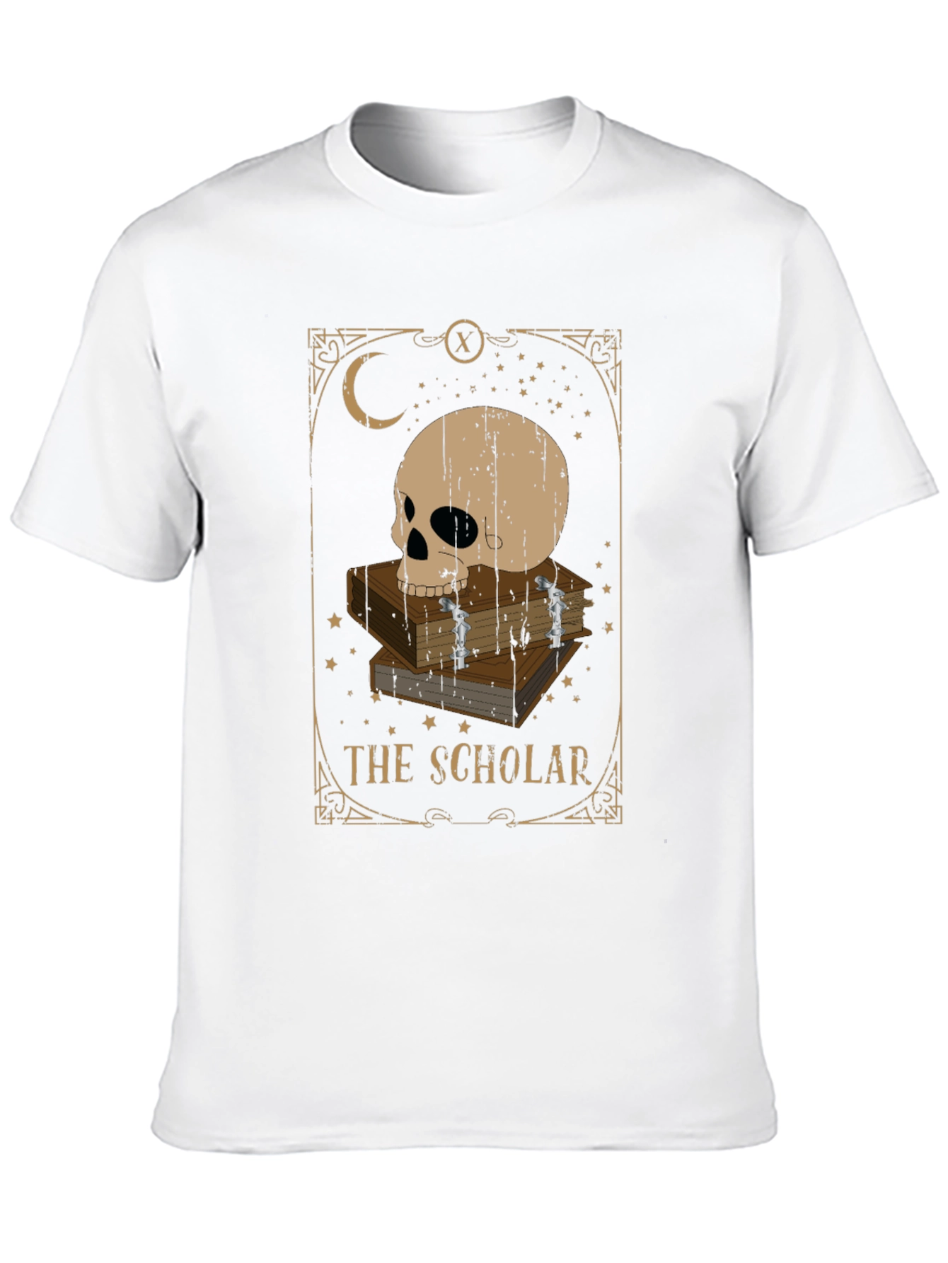 The Scholar Tarot Card Graphic T-Shirt