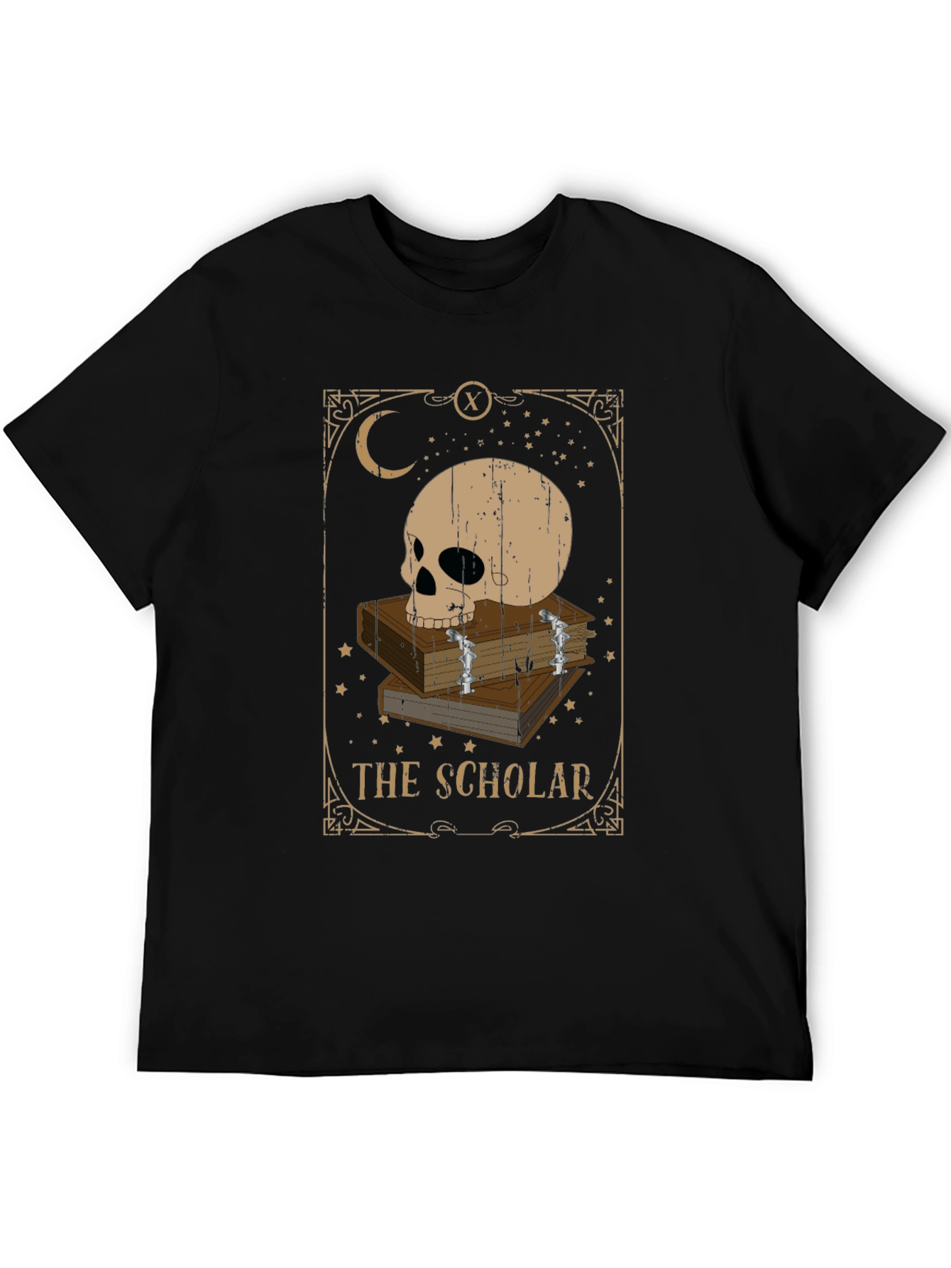 The Scholar Tarot Card Graphic T-Shirt