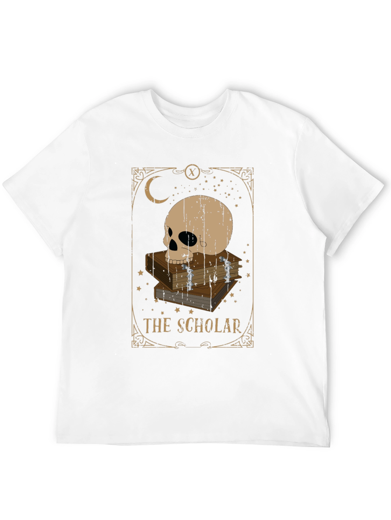 The Scholar Tarot Card Graphic T-Shirt