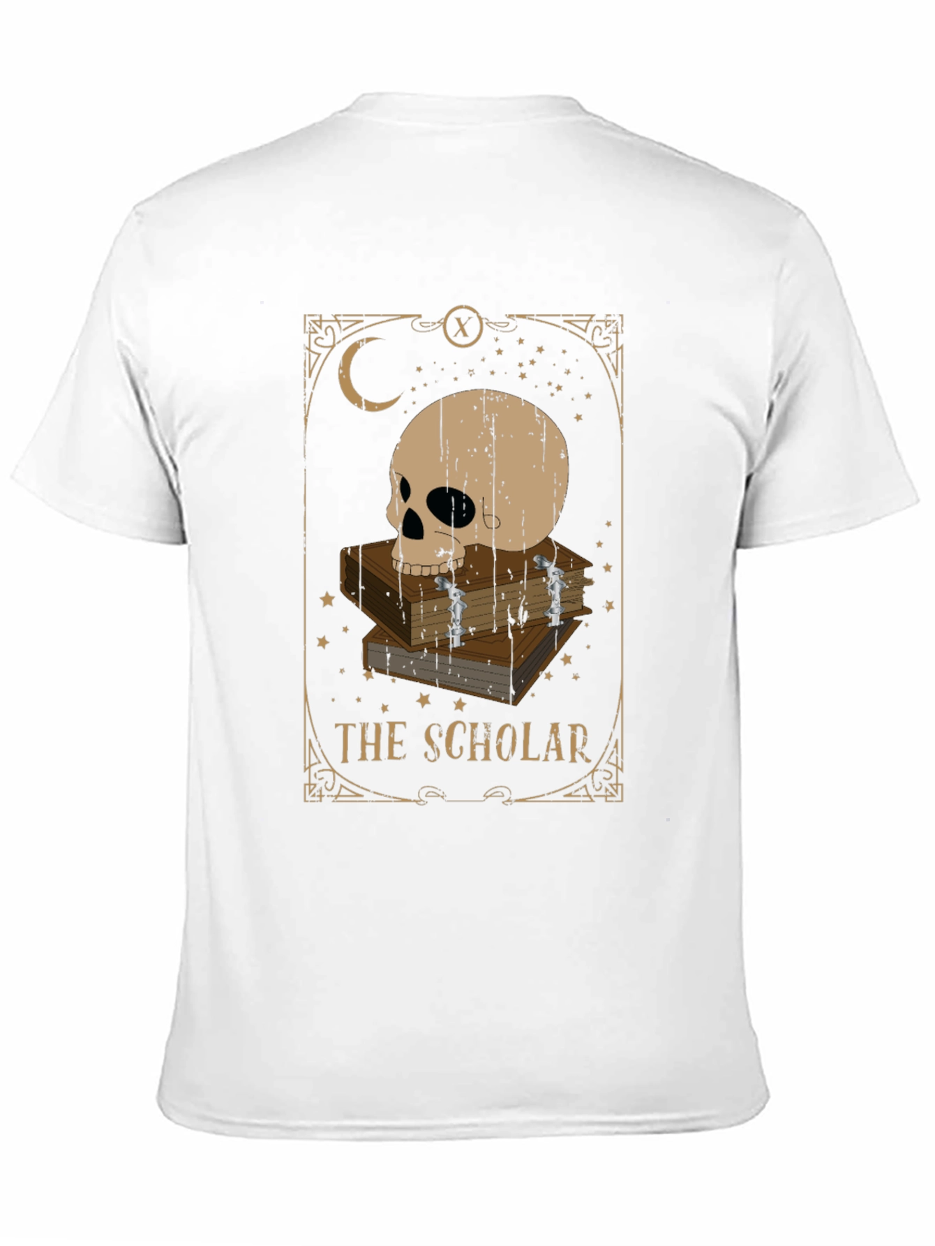 The Scholar Tarot Card Graphic T-Shirt