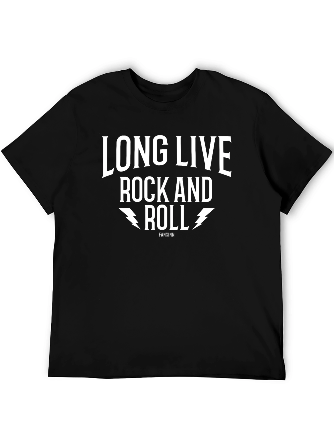 Long Live Rock and Roll Black T-Shirt