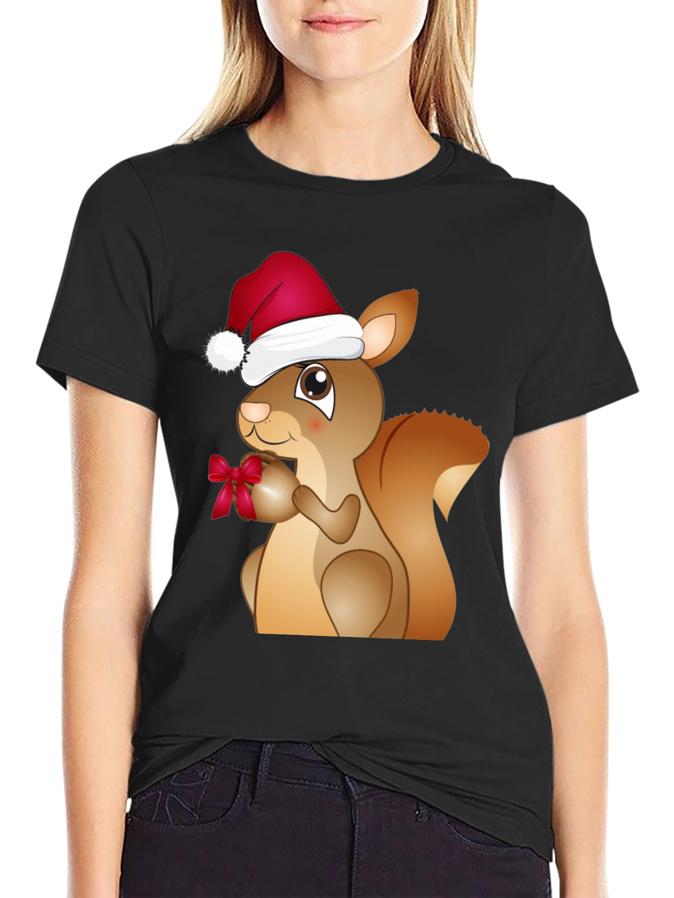 Festive Squirrel T-Shirt