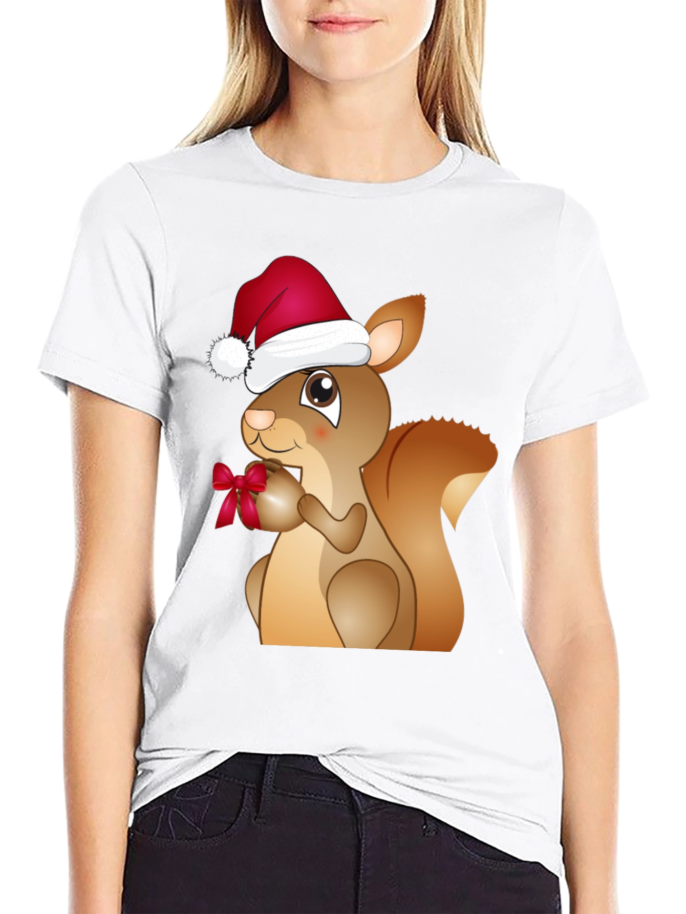 Festive Squirrel T-Shirt