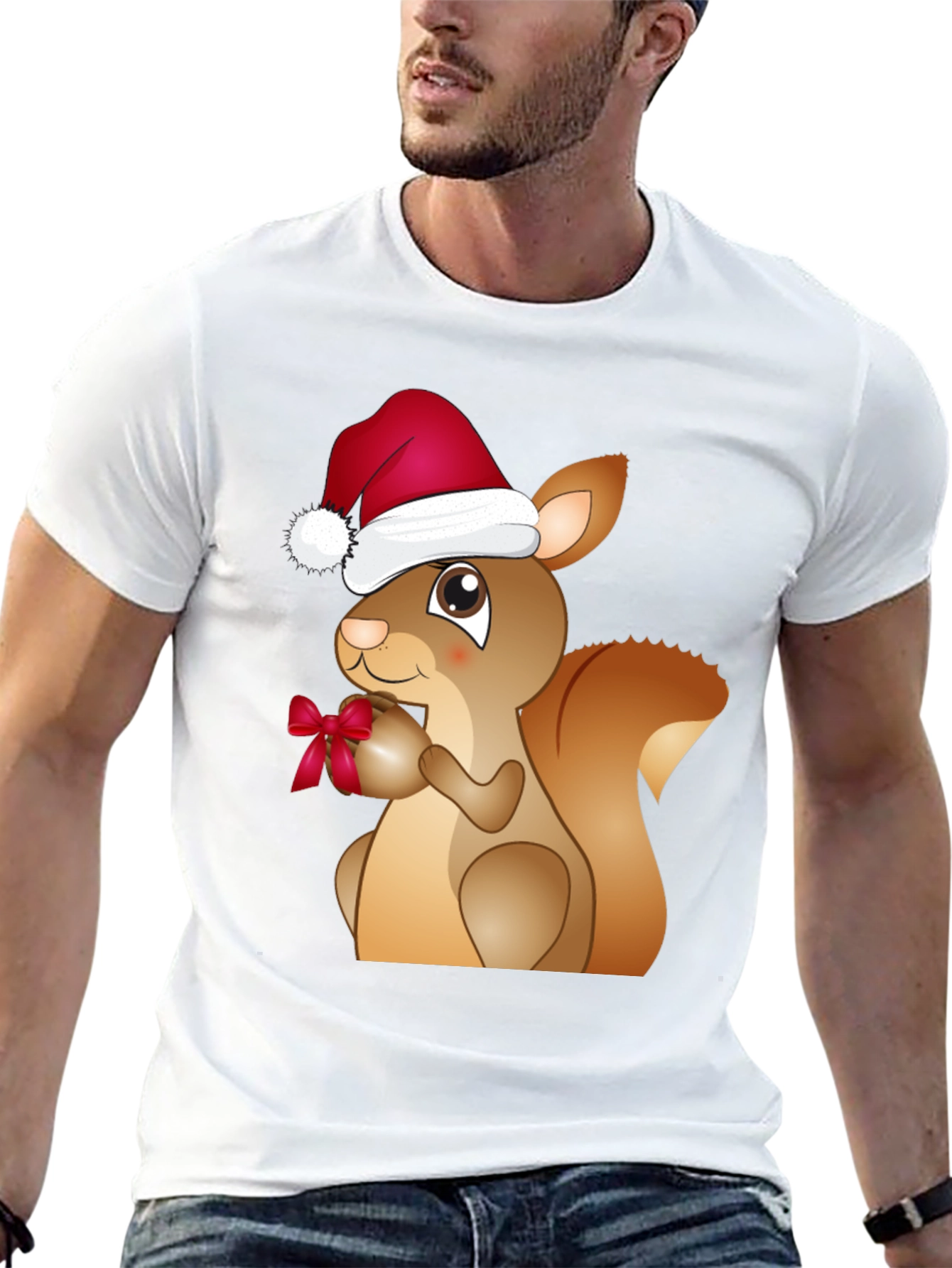Festive Squirrel T-Shirt