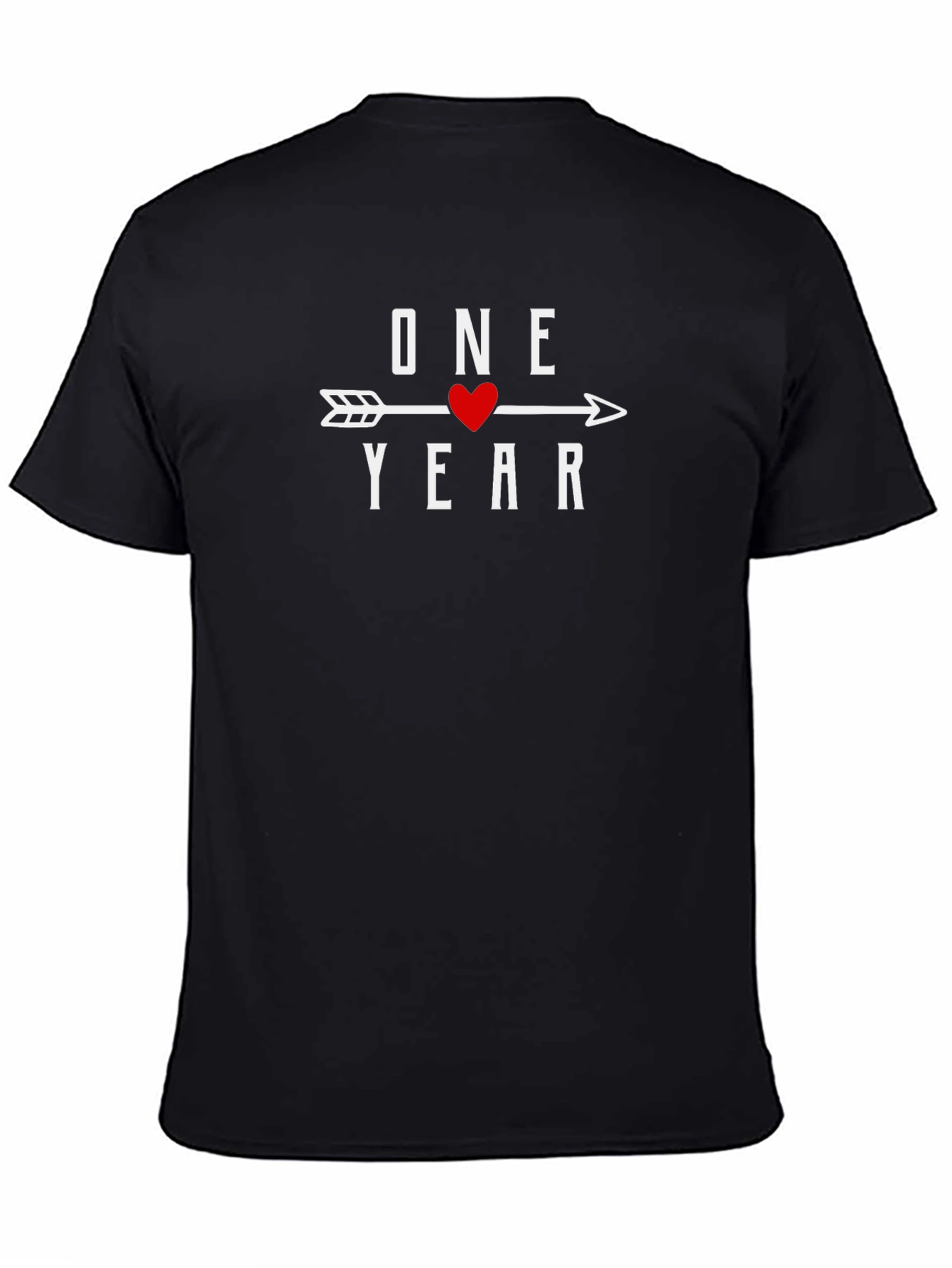 One Year Anniversary Heart Arrow T-Shirt