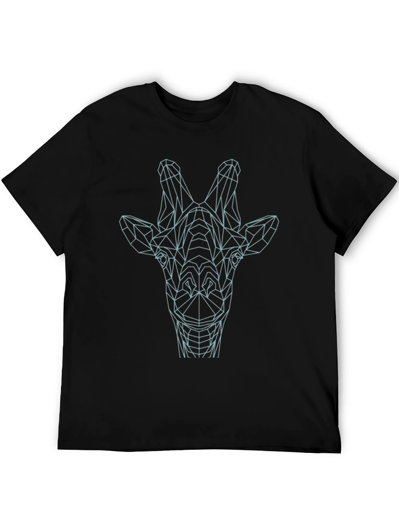 Geometric Giraffe Tee - Modern Art T-Shirt