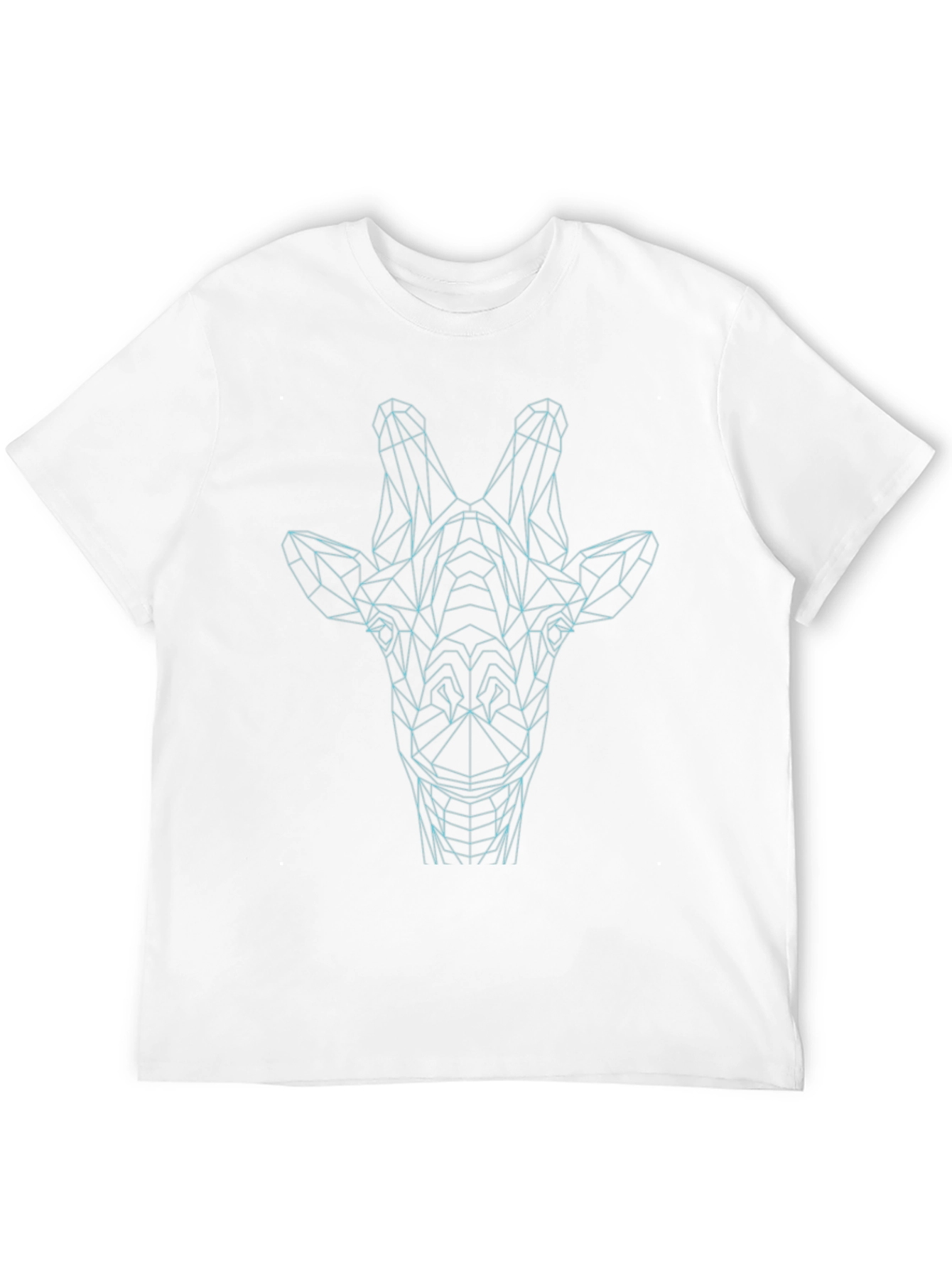 Geometric Giraffe Tee - Modern Art T-Shirt