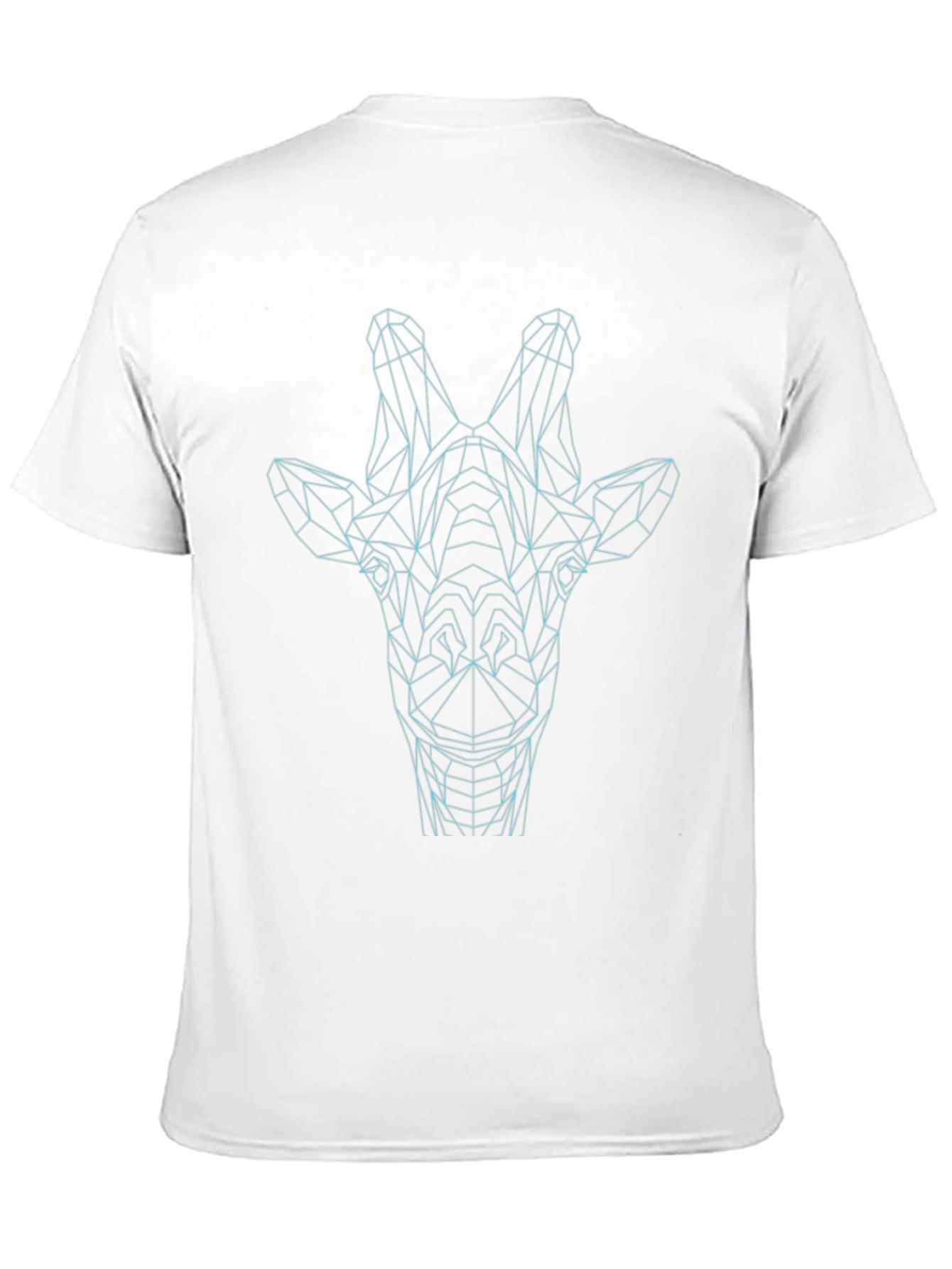 Geometric Giraffe Tee - Modern Art T-Shirt