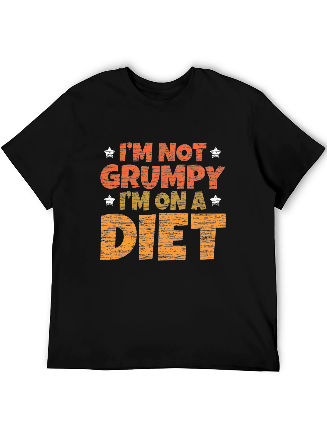 Grumpy on a Diet Graphic Print Tee
