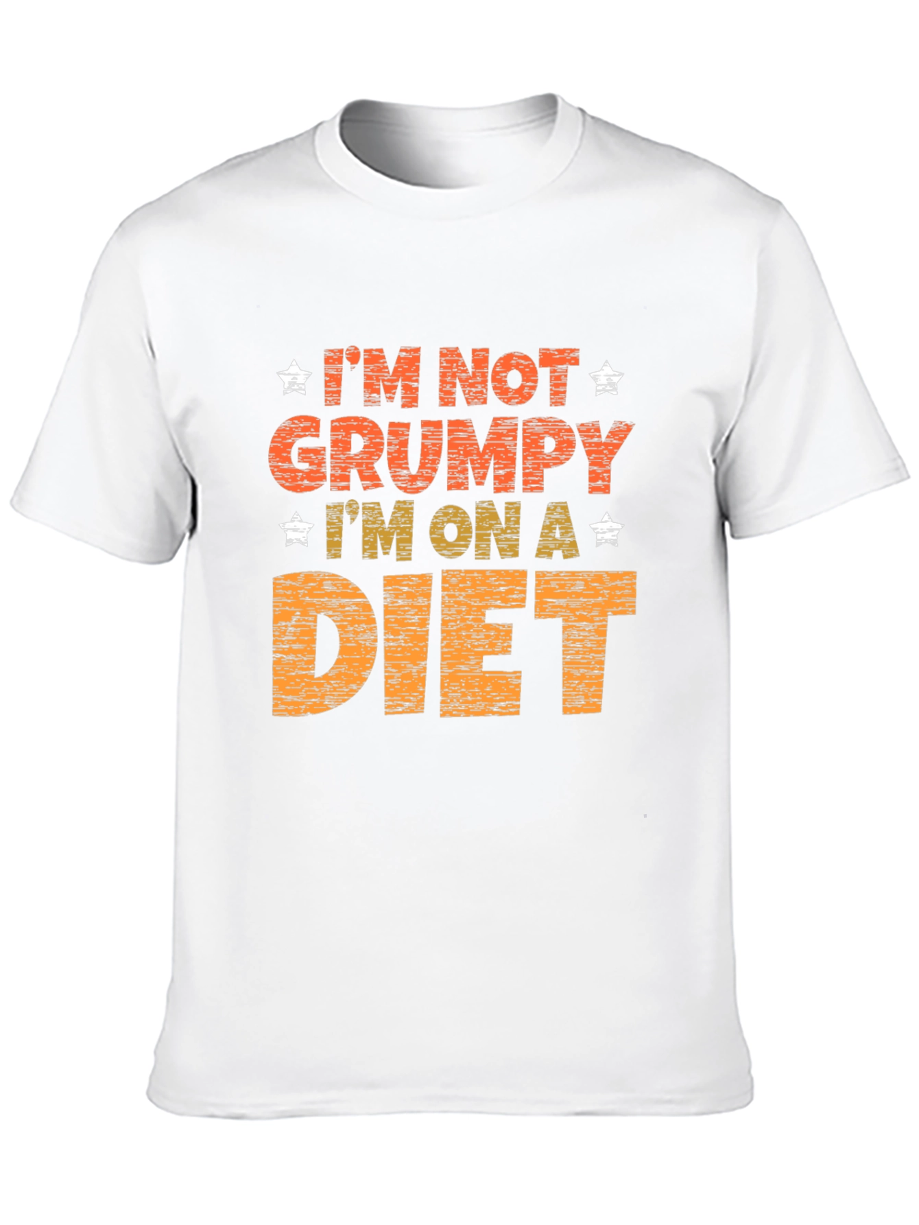 Grumpy on a Diet Graphic Print Tee