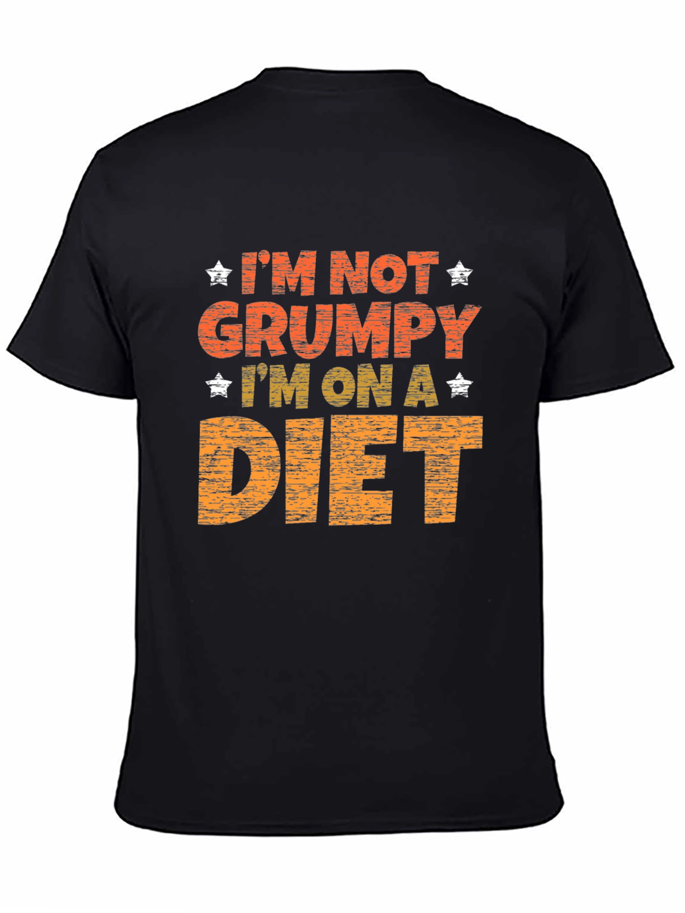 Grumpy on a Diet Graphic Print Tee