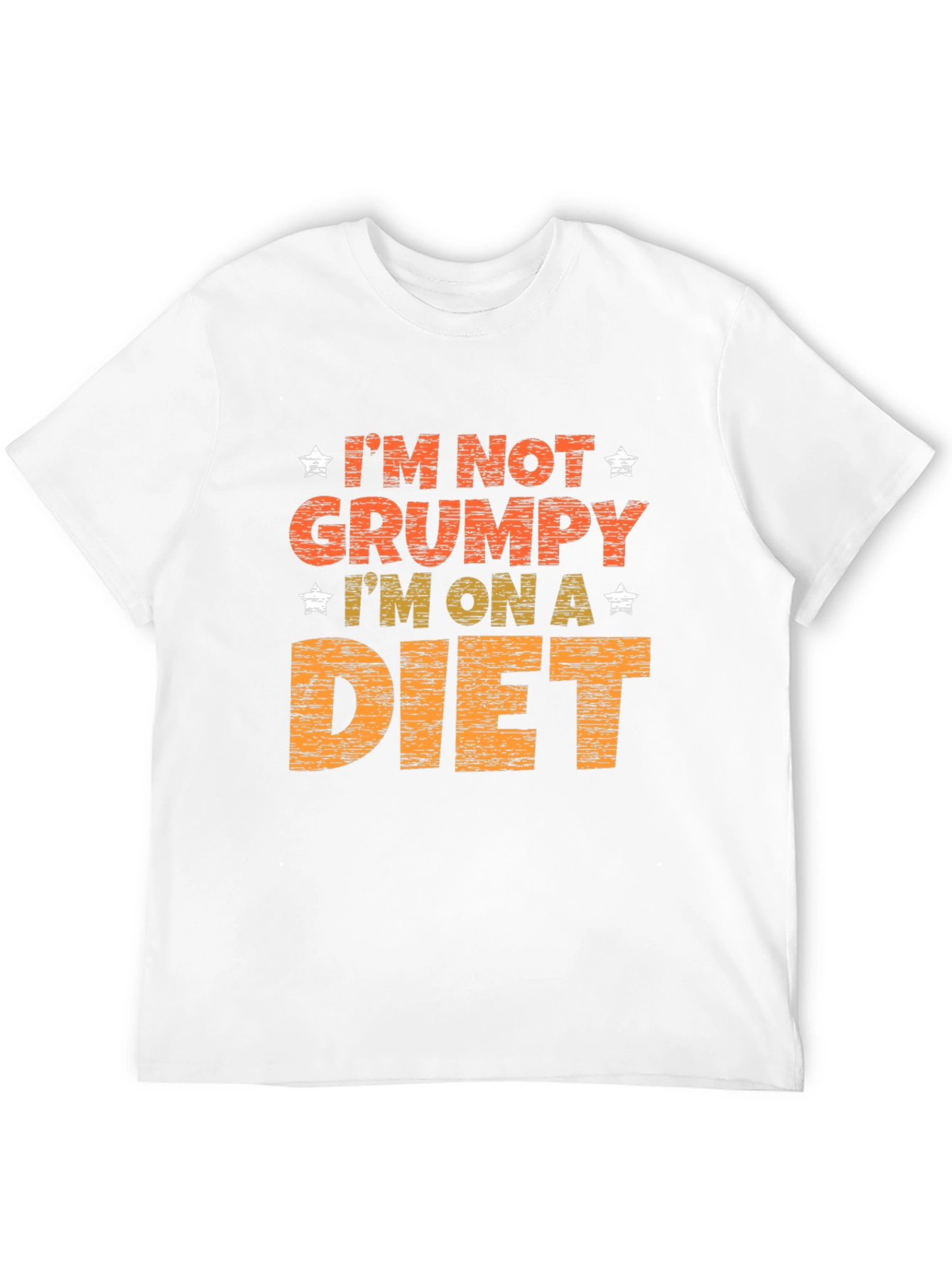 Grumpy on a Diet Graphic Print Tee