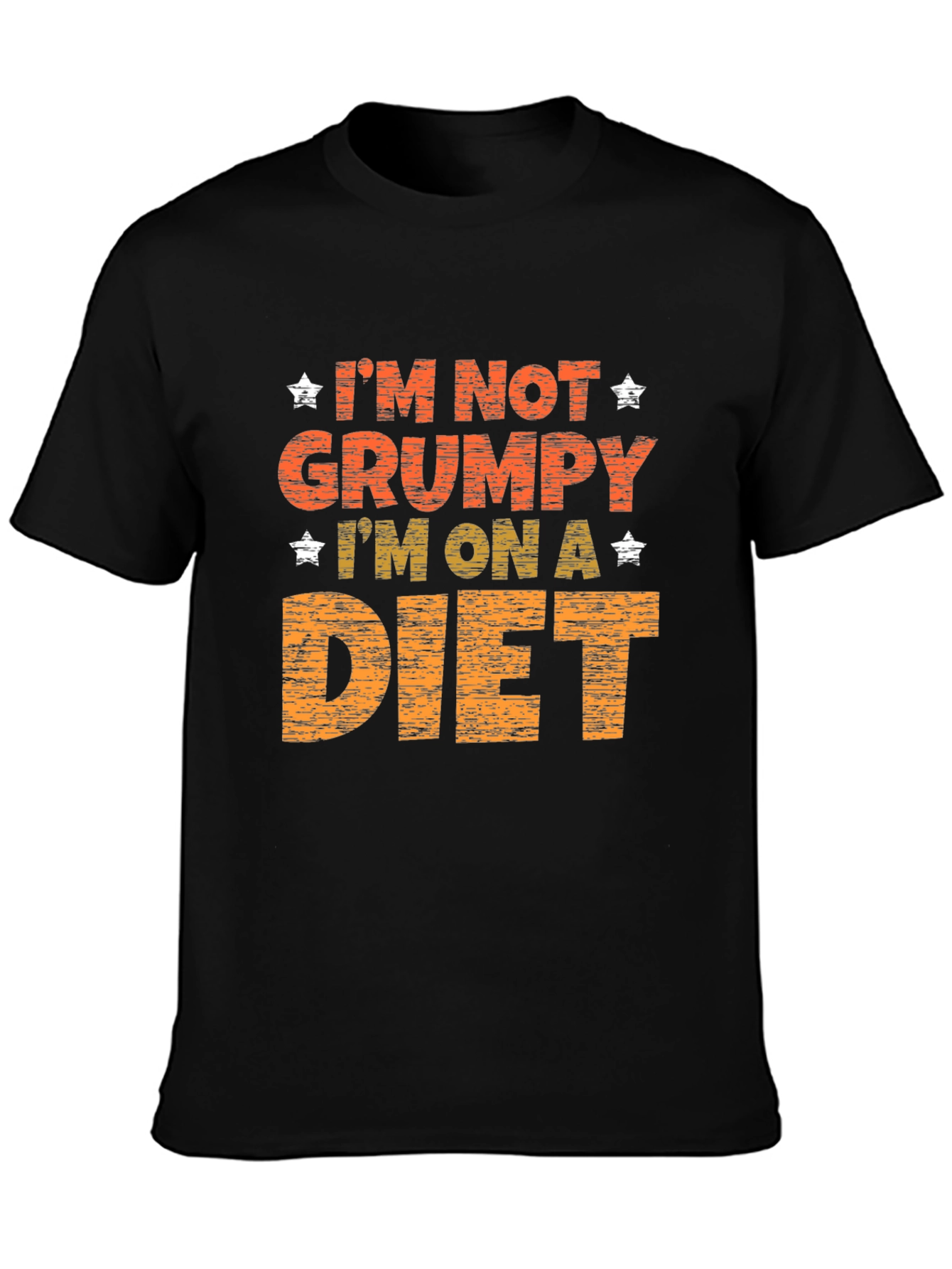 Grumpy on a Diet Graphic Print Tee