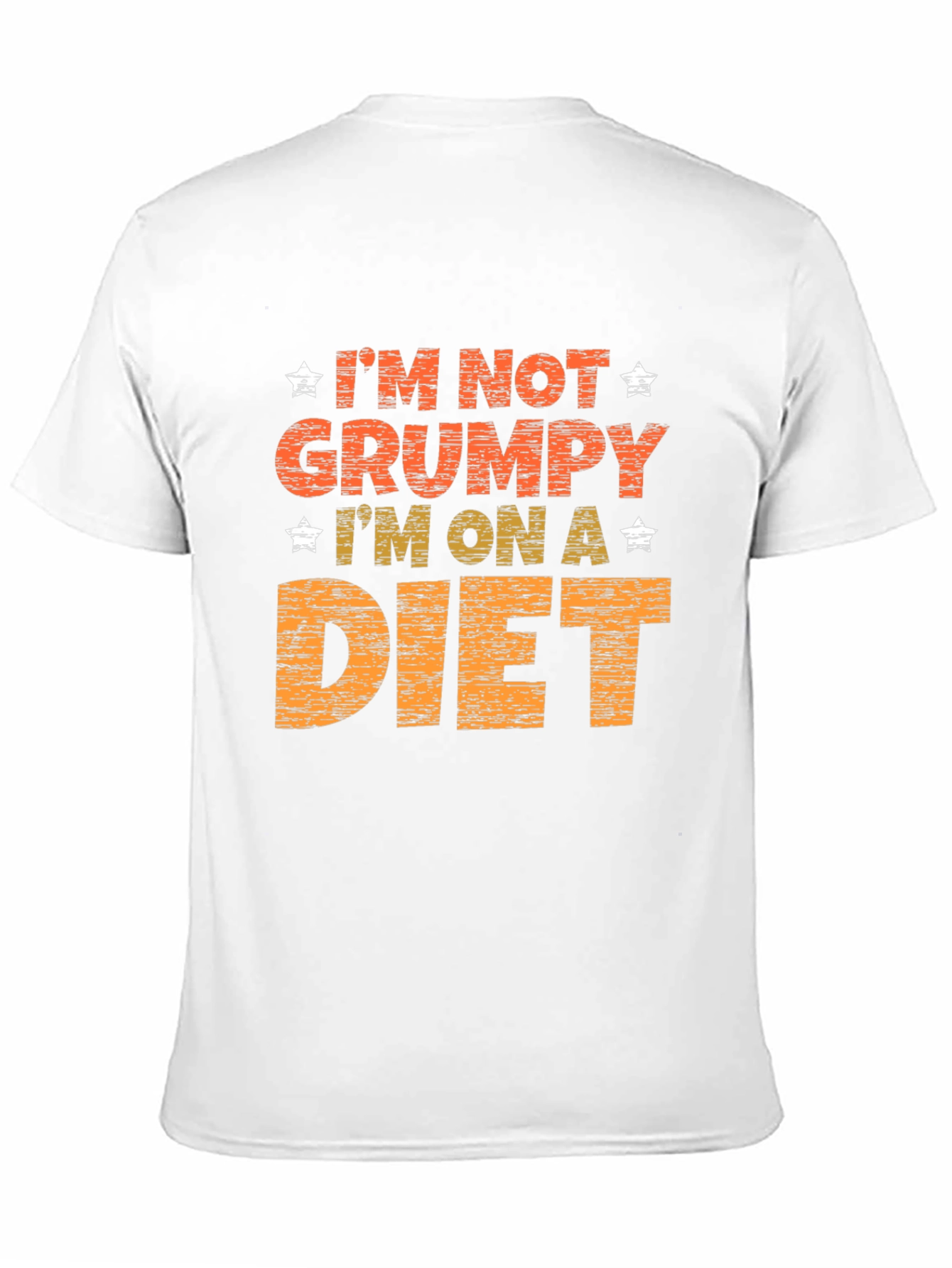 Grumpy on a Diet Graphic Print Tee